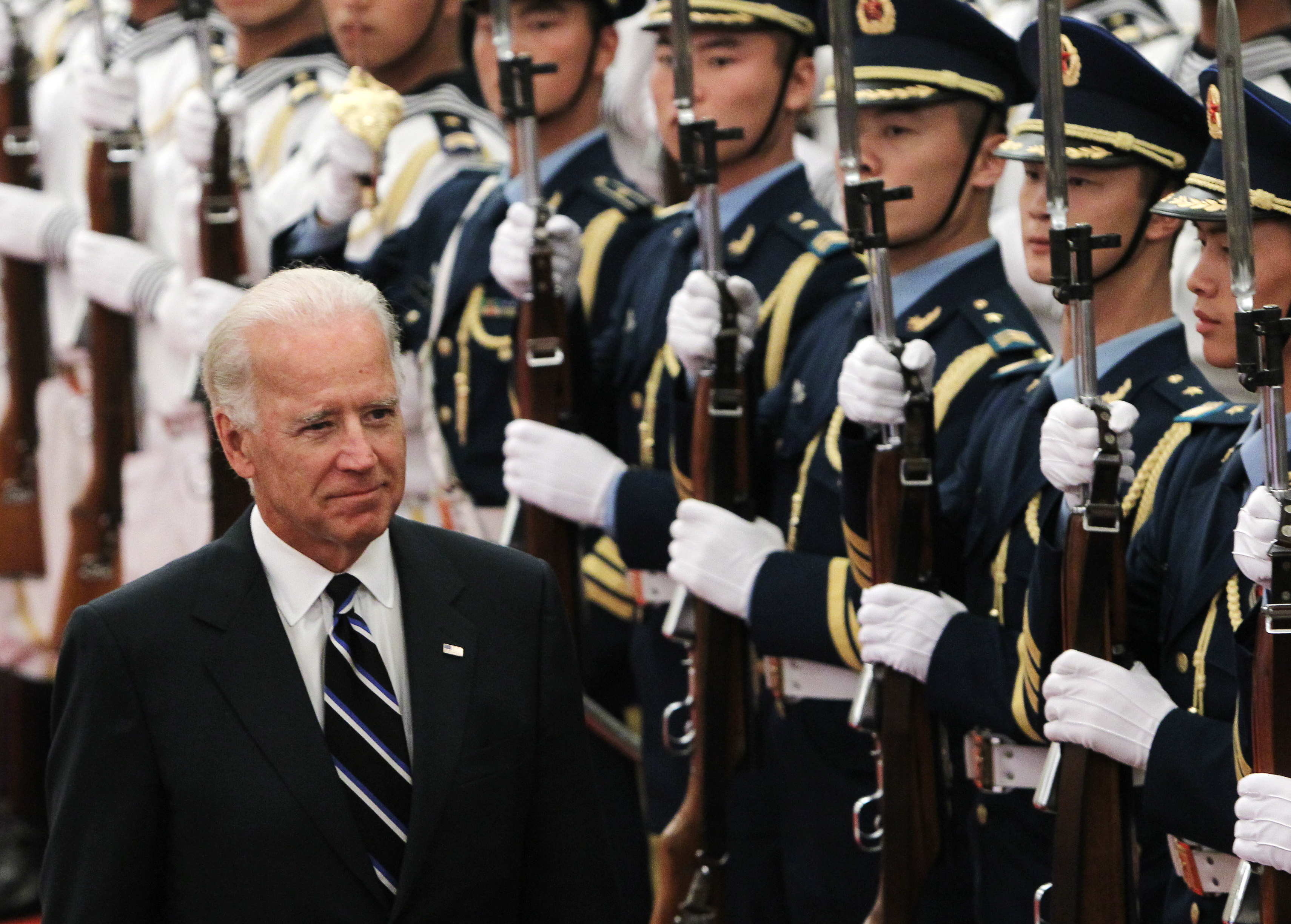President-elect Joe Biden is expected to leverage on his years of foreign policy experience to reset the tone if not the substance of US-China relations [File: How Hwee Young/Pool via EPA]