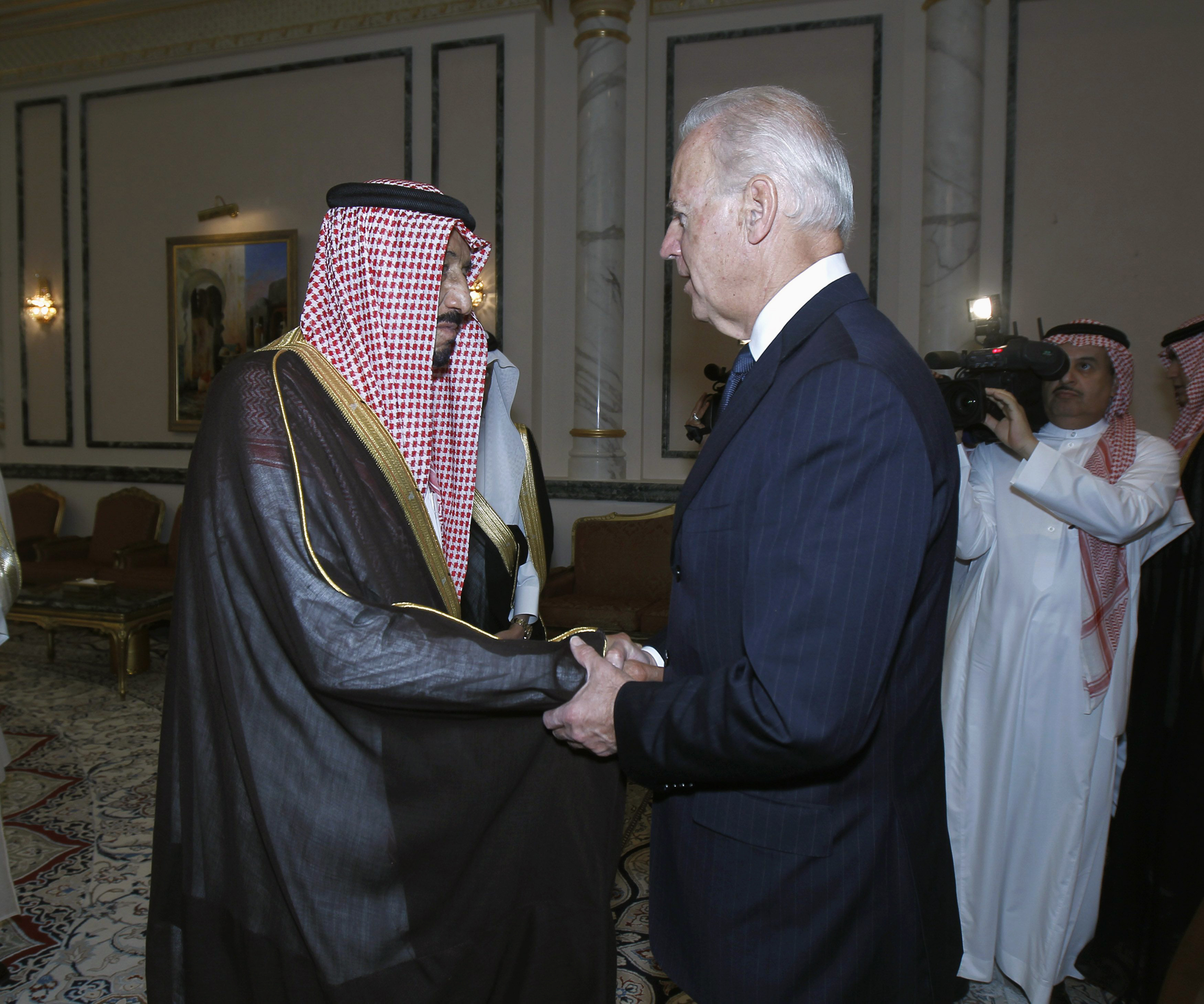 Saudi Arabia has been a key US ally in the Middle East for decades, but President Joe Biden faces pressure in Washington to take a harder line against human rights abuses in the Gulf kingdom [File: Fahad Shadeed/Reuters]