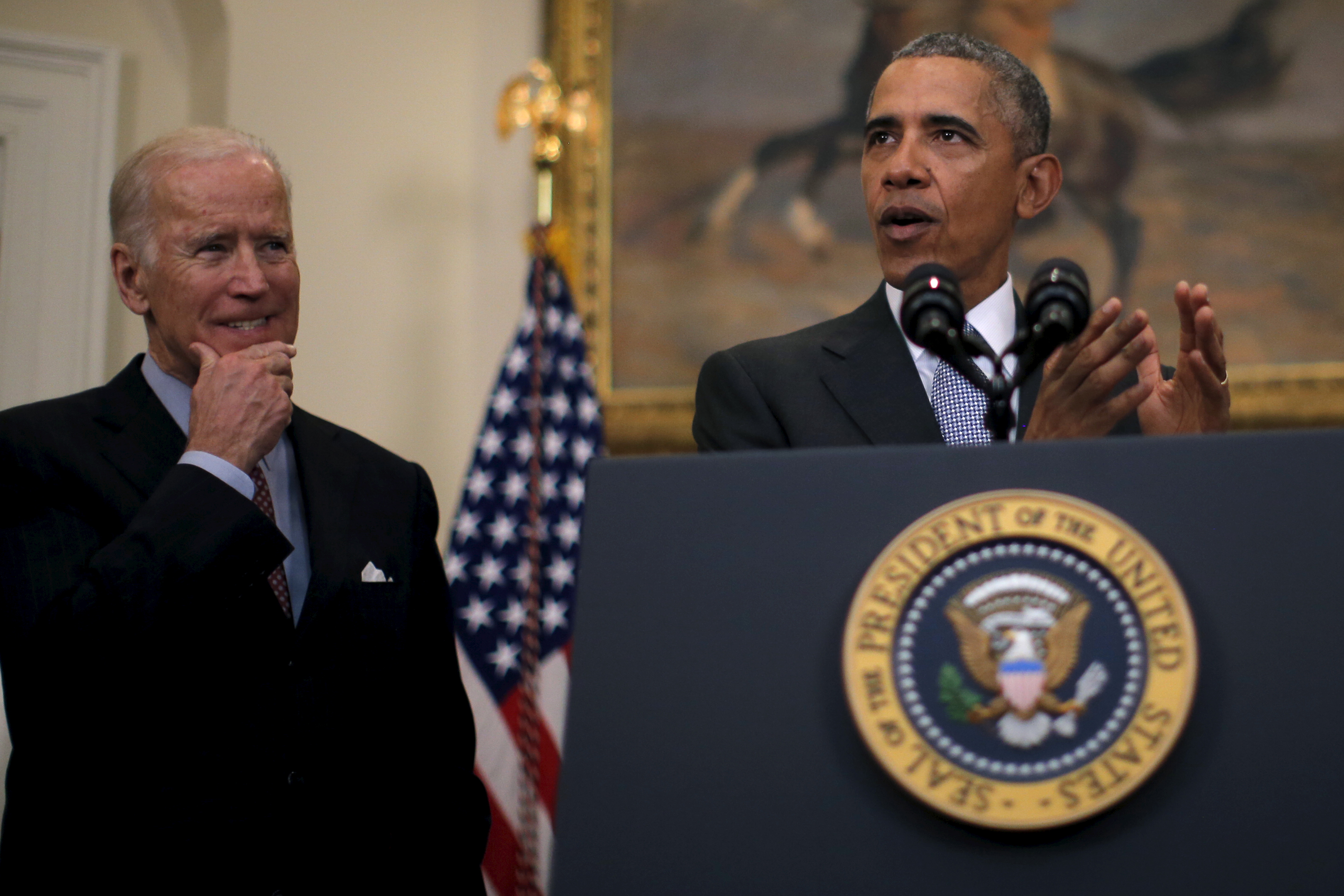 Then-US President Barack Obama discusses administration plans to close the Guantanamo military prison