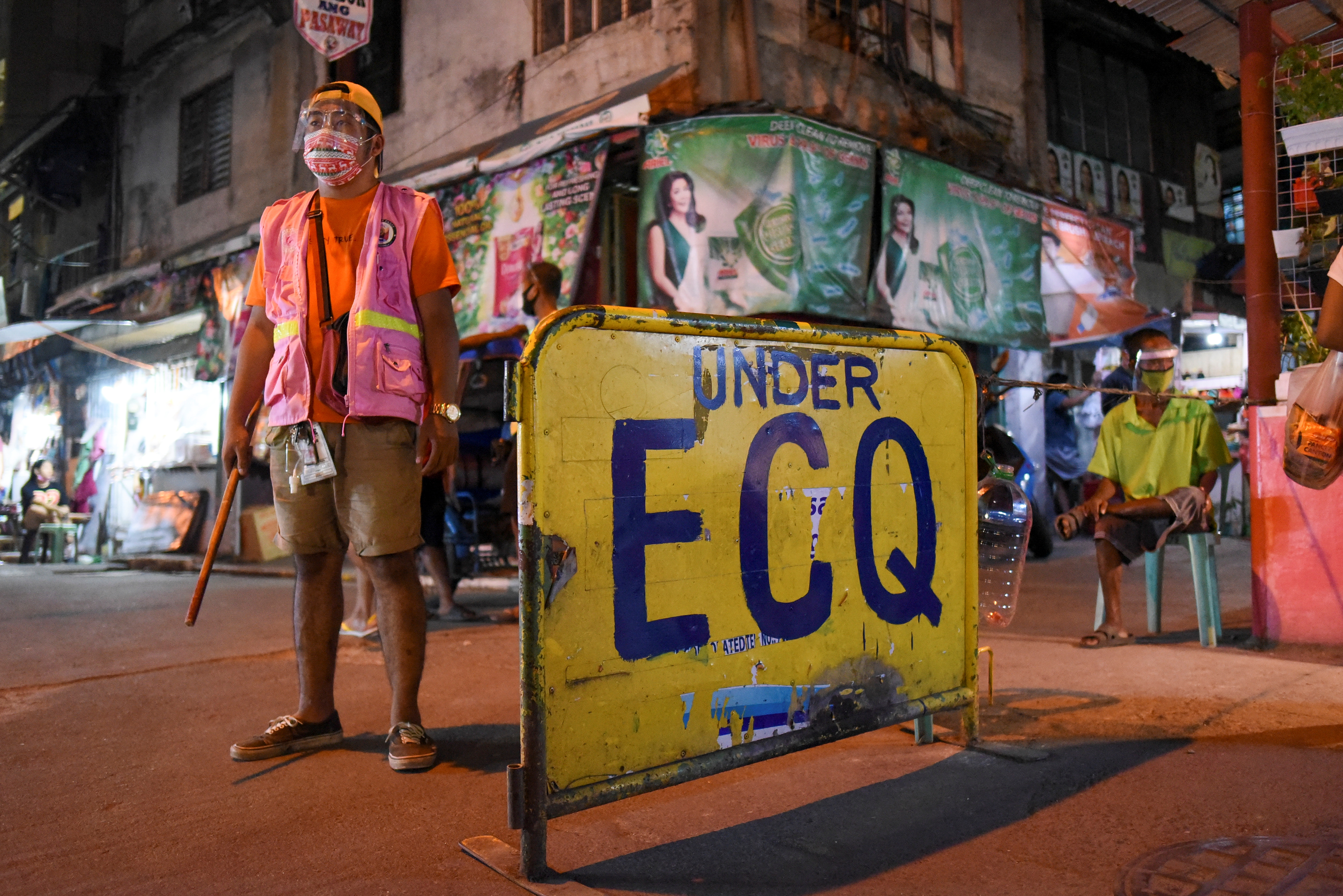 A new wave of COVID-19 has led to renewed restrictions in Manila and an order for all under-18s to stay at home for two weeks [File: Lisa Marie David/Reuters]