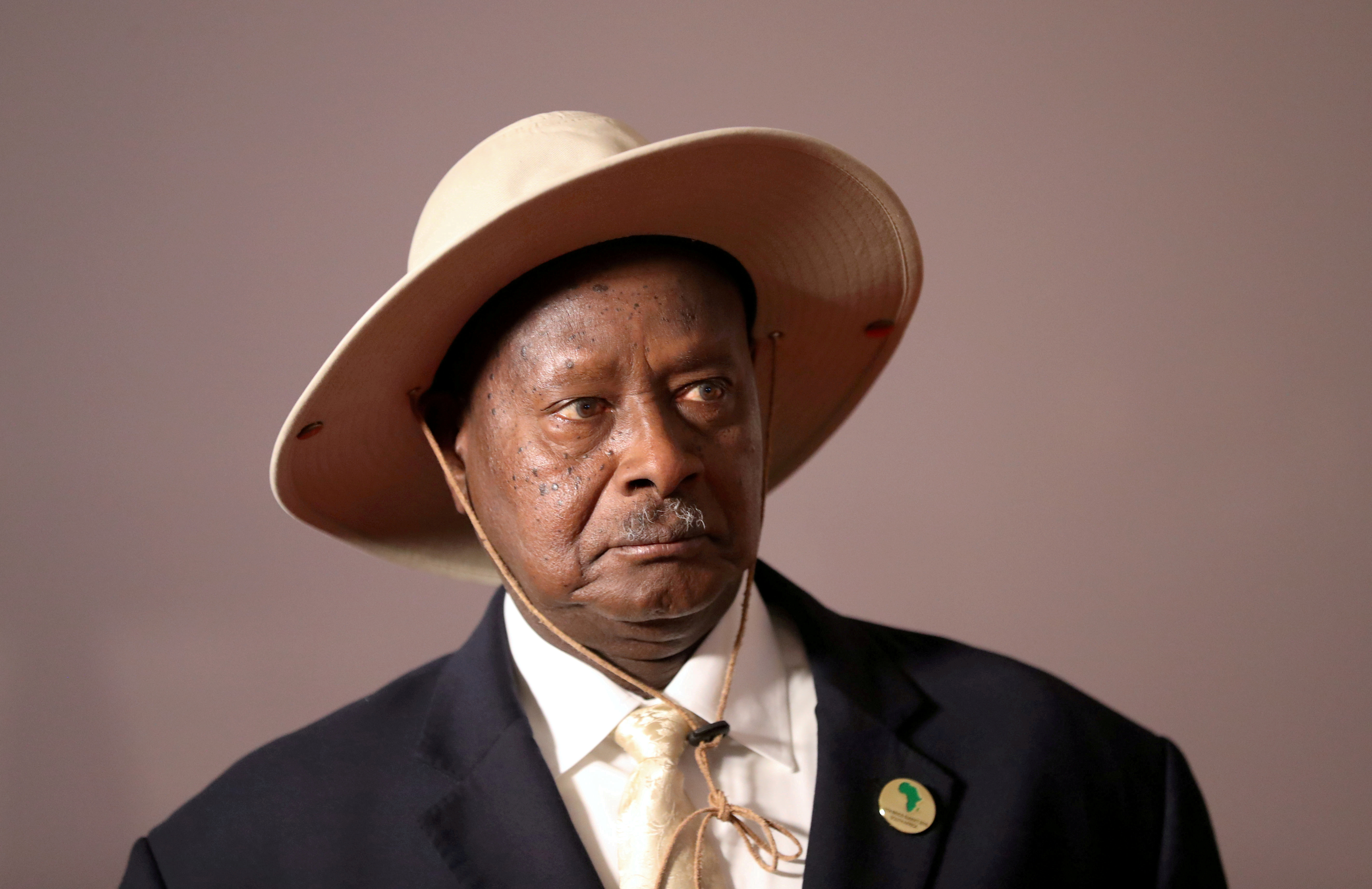 Uganda's President Yoweri Museveni