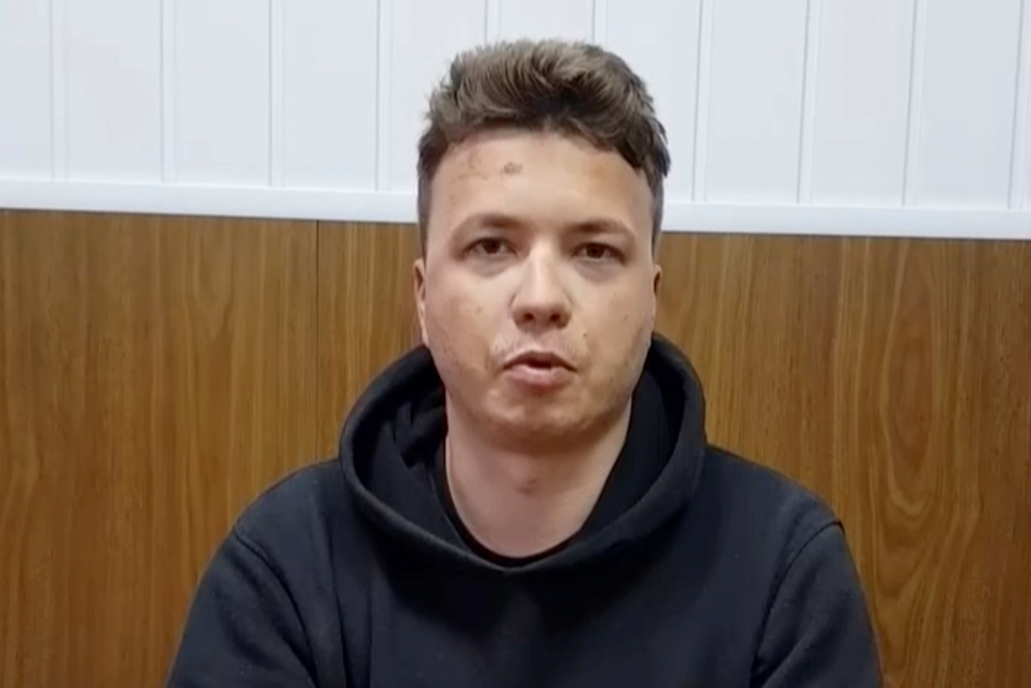 Belarusian blogger Roman Protasevich