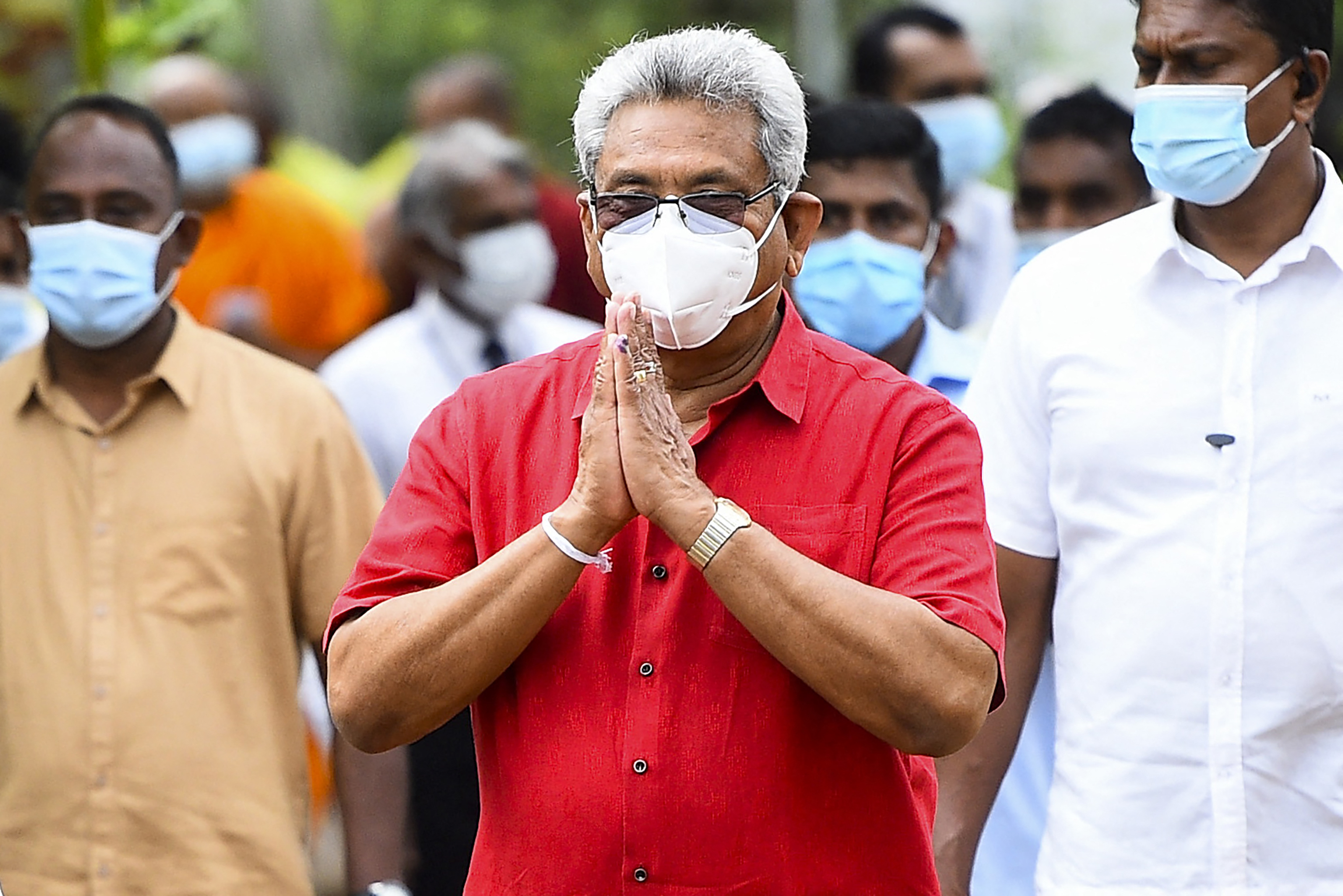 The pardon is a first for people linked to the Tigers since Gotabaya Rajapaksa came to power in 2019 [File: Ishara S Kodikara/AFP]