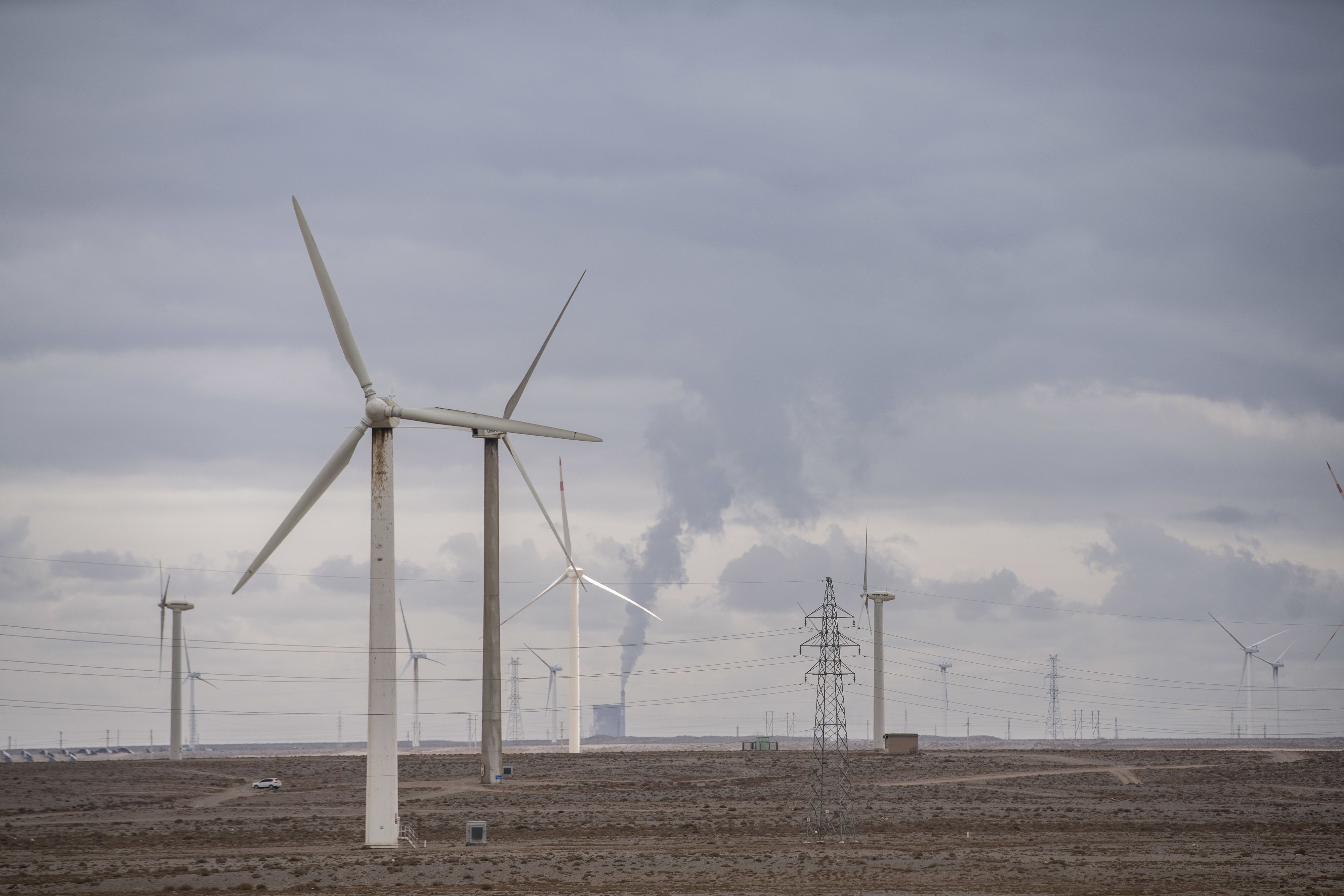 Wind power farm in Yemen China