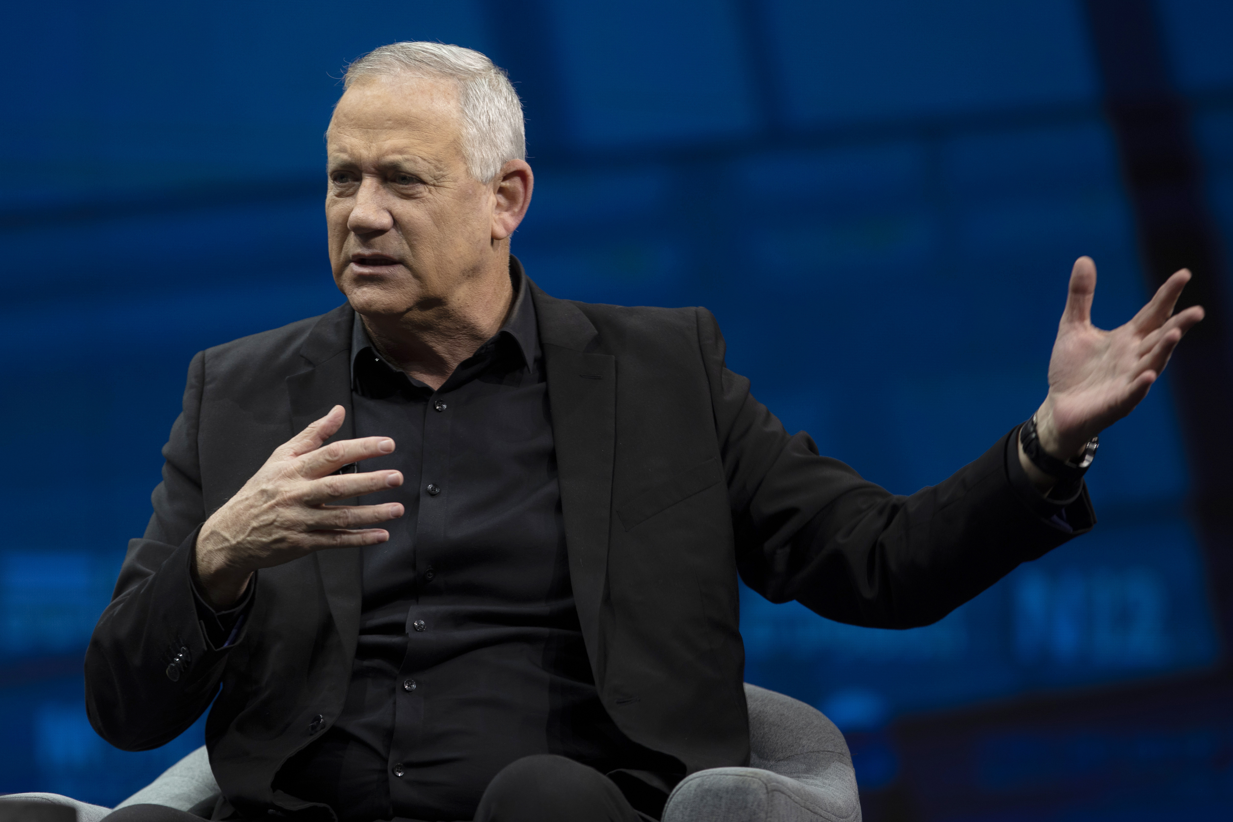 File photo of Israeli Defence Minister Benny Gantz
