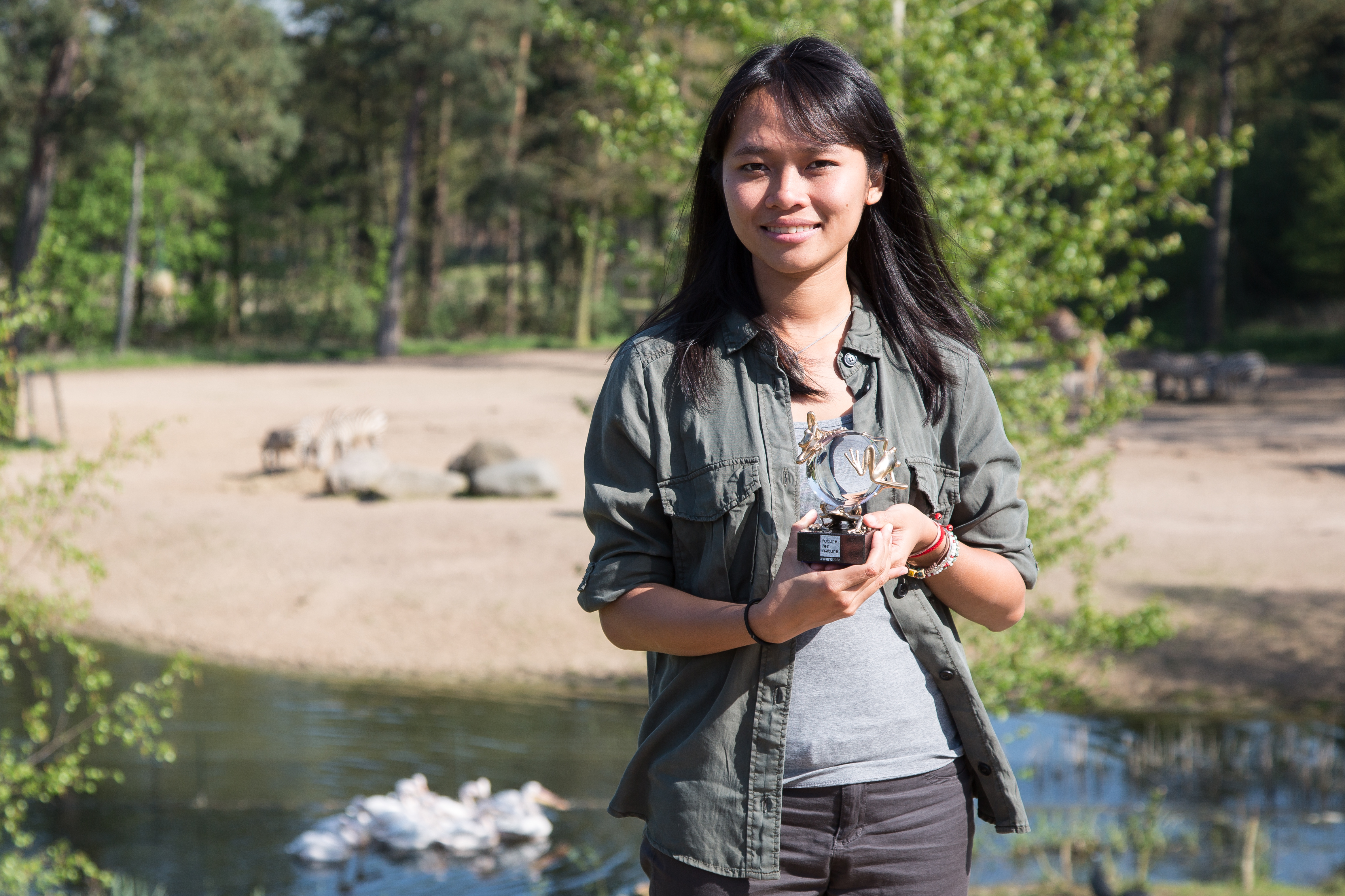 Trang has won international recognition for her work including the Future for Nature Award [Theo Krus/Courtesy of Trang Nguyen]