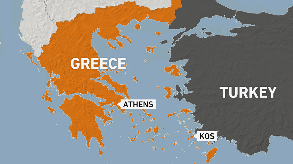 map of greece and turkey