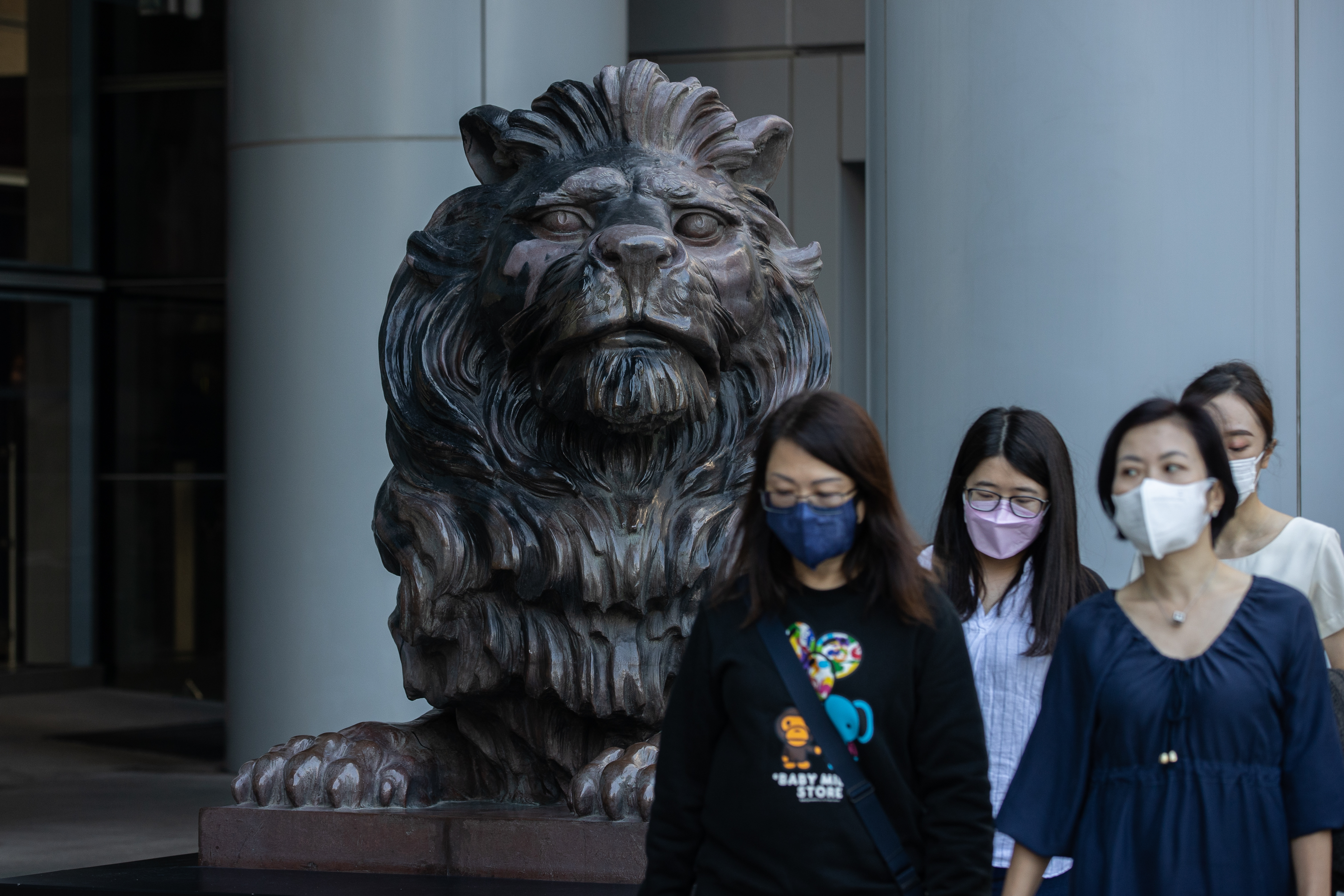 Hong Kong has long been one of the world's leading financial hubs, but some now wonder whether it can maintain its position [File: Jerome Favre/EPA]