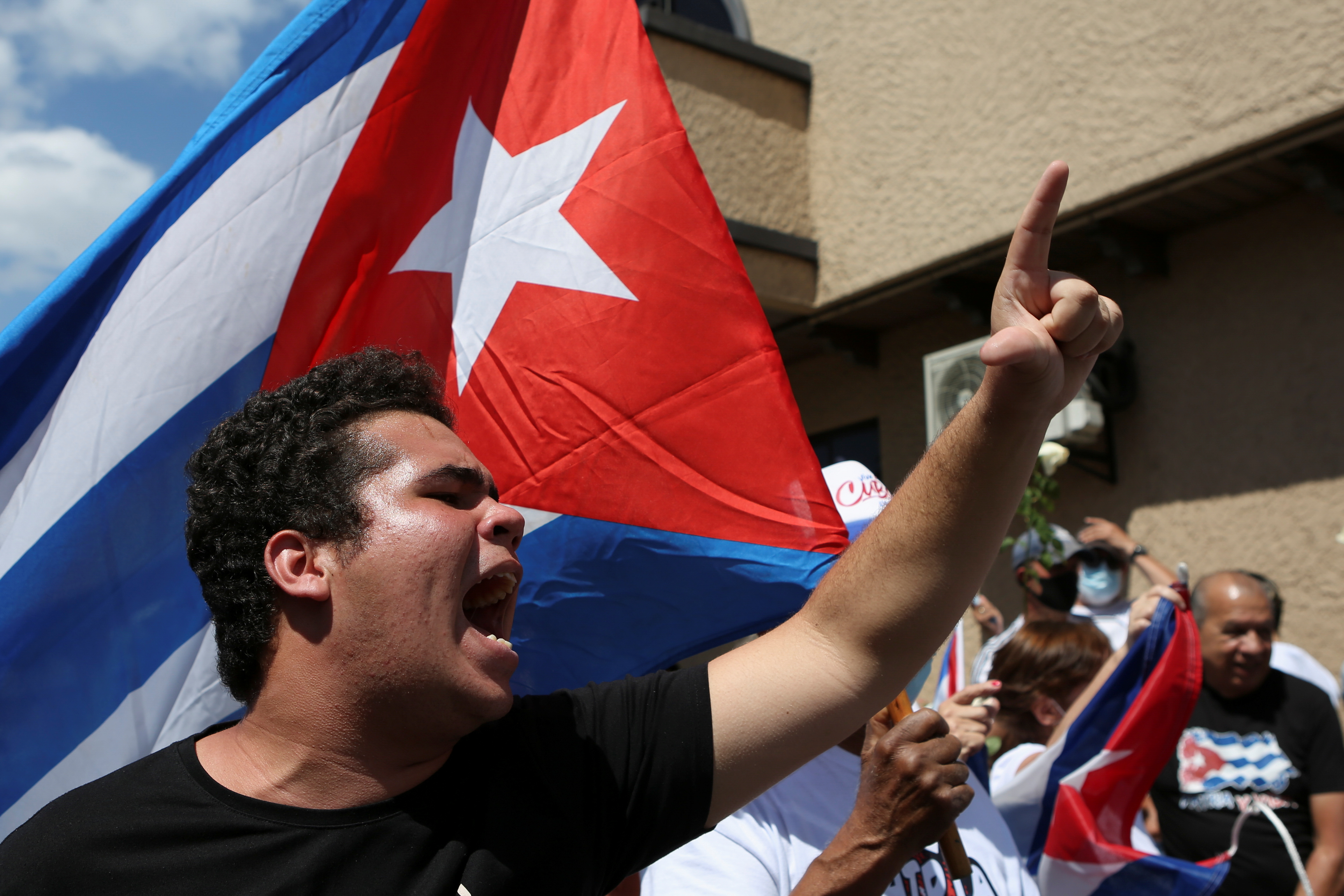 Cuba protest
