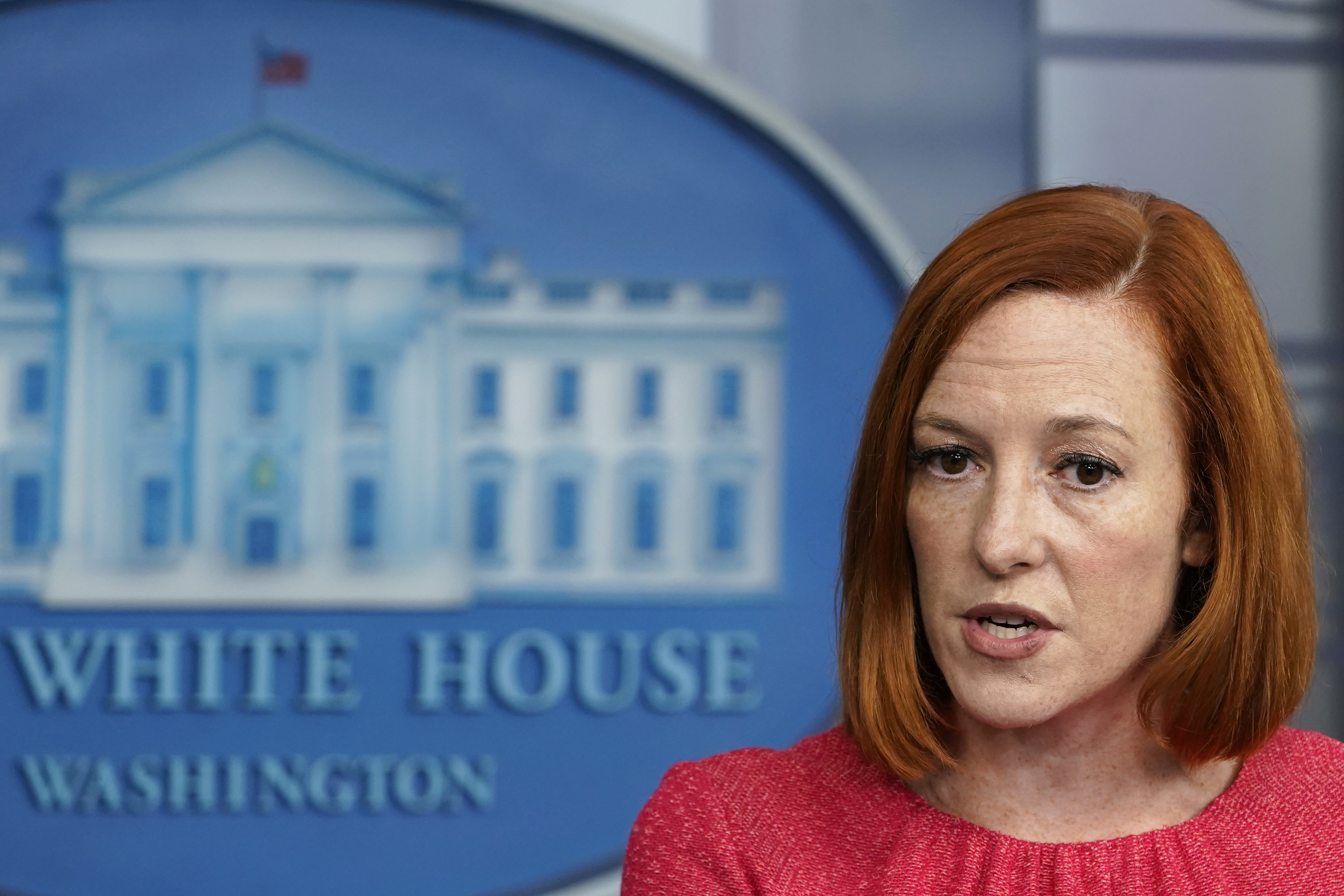 White House press secretary Jen Psaki 