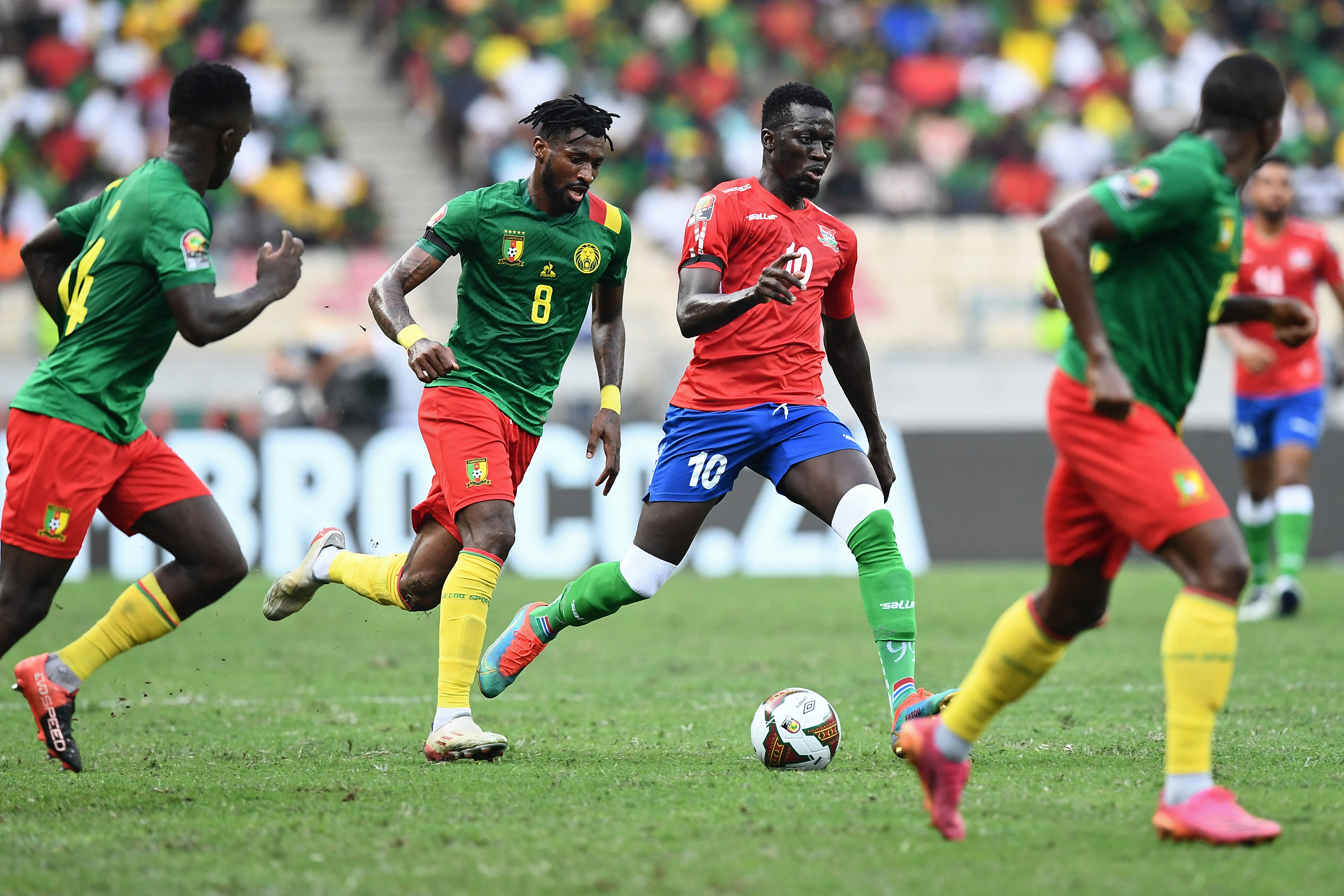 gambia cameroon footballers