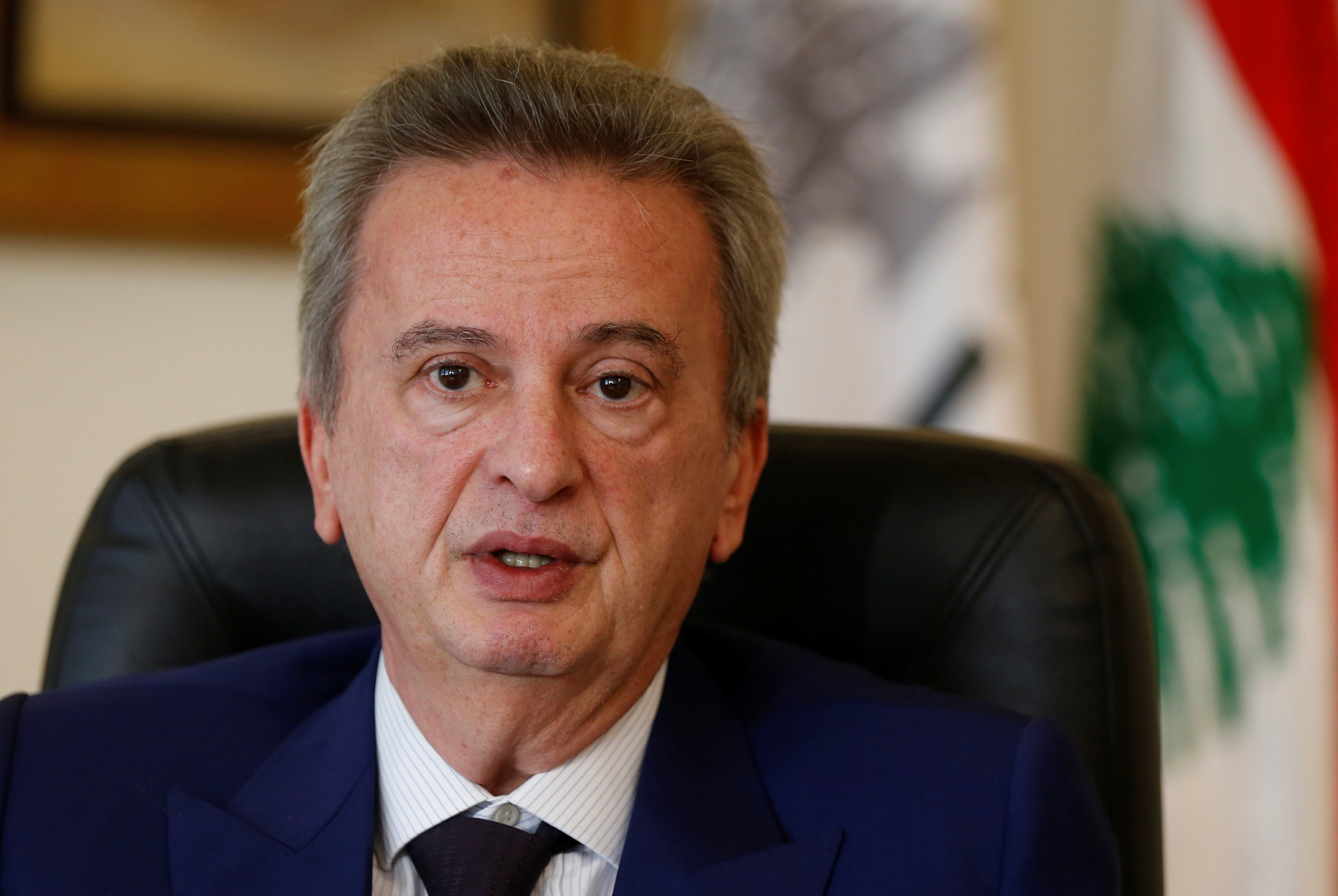 Lebanon's Central Bank Governor Riad Salameh