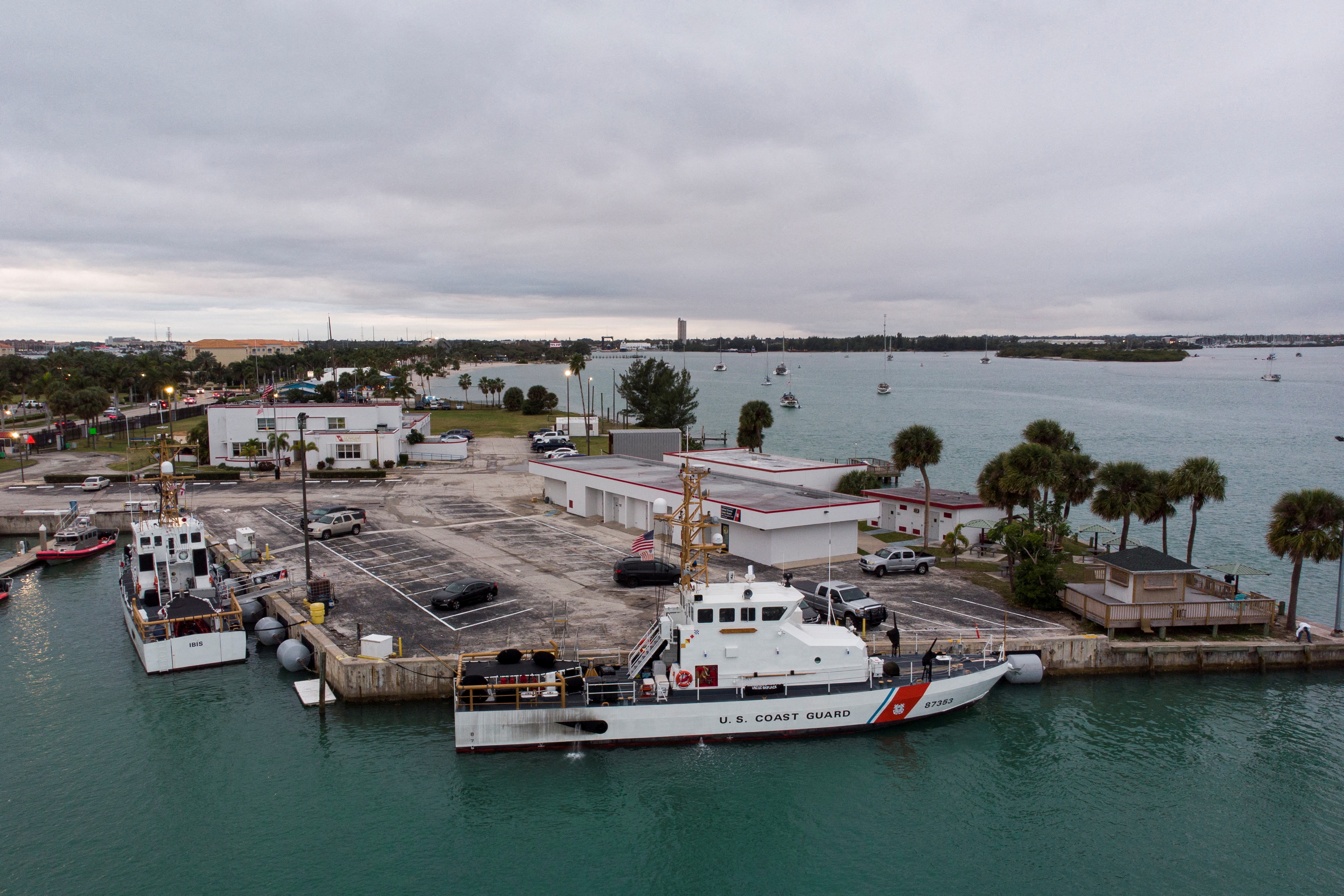 US Coast Guard ships