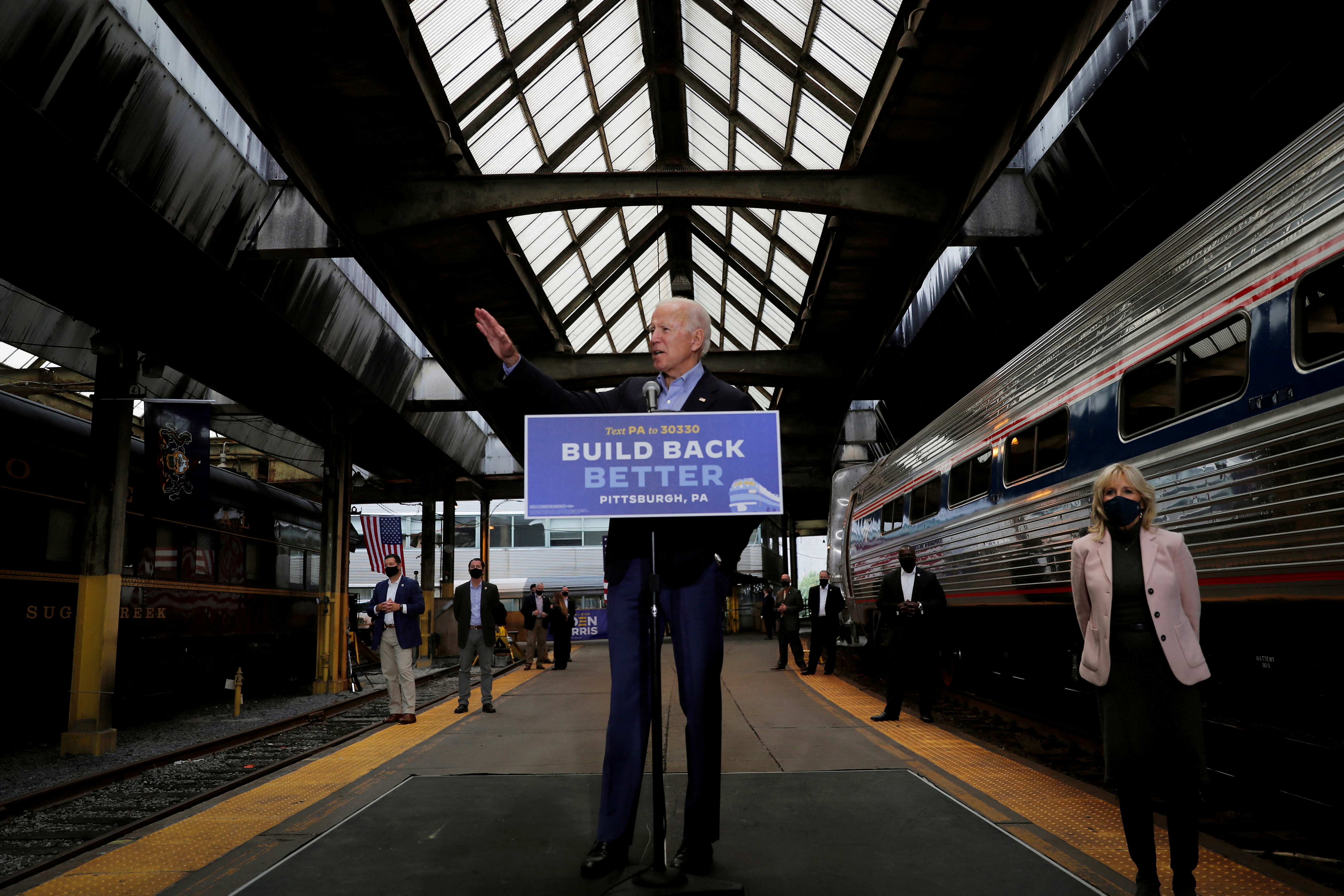 Biden speaking
