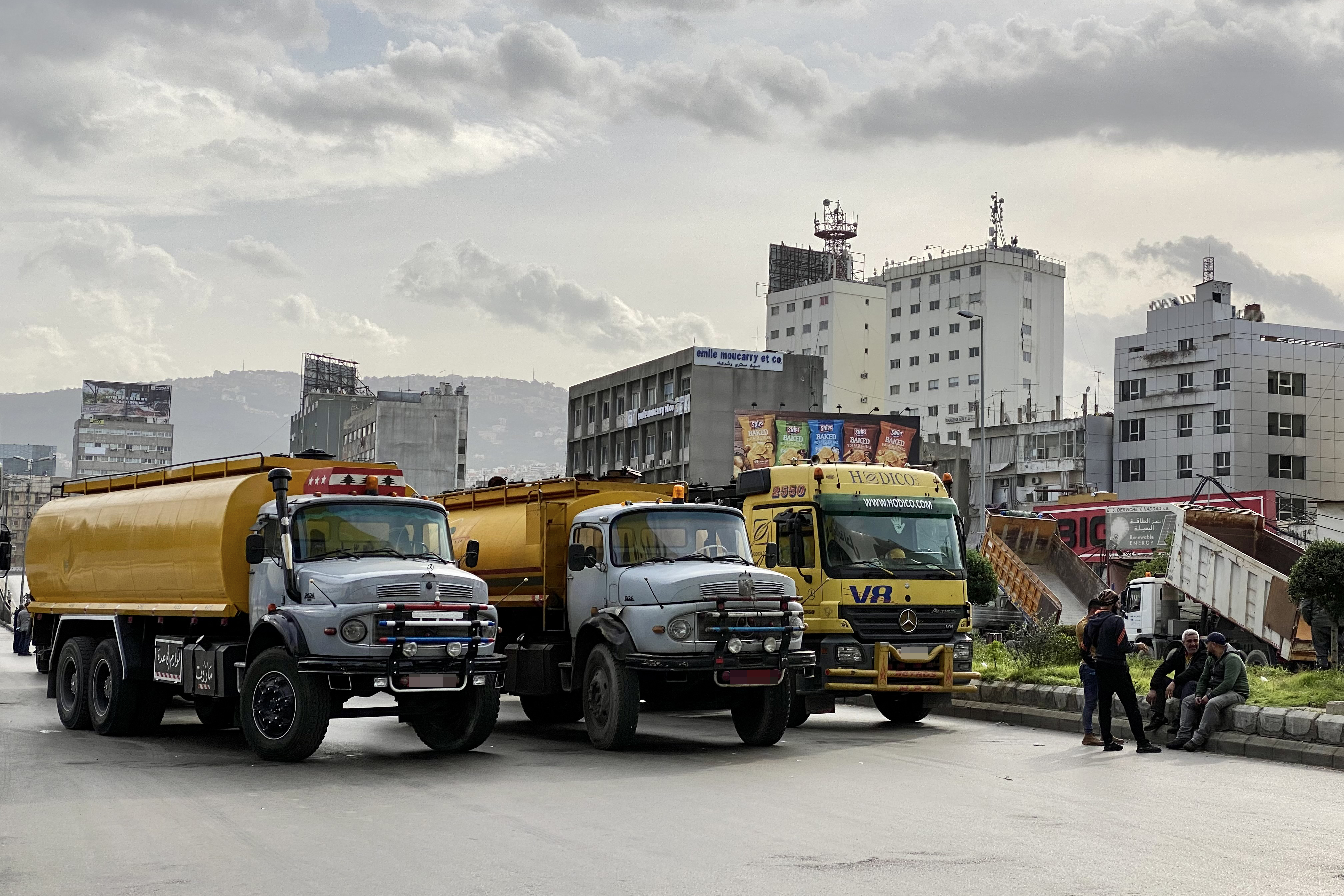 Lebanon transport unions day of rage