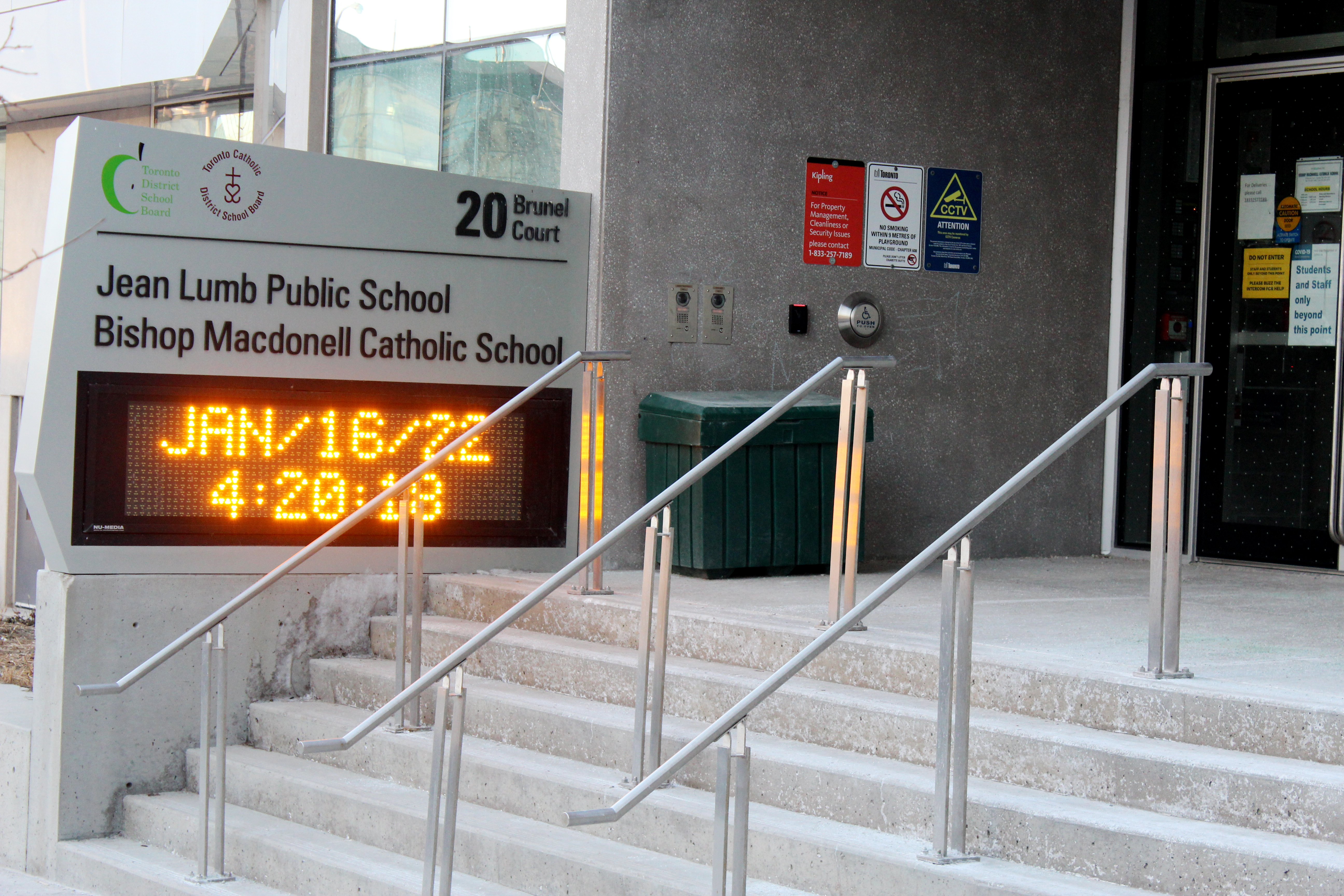 In Ontario, around 44 percent of children between the ages 5-11 are vaccinated.