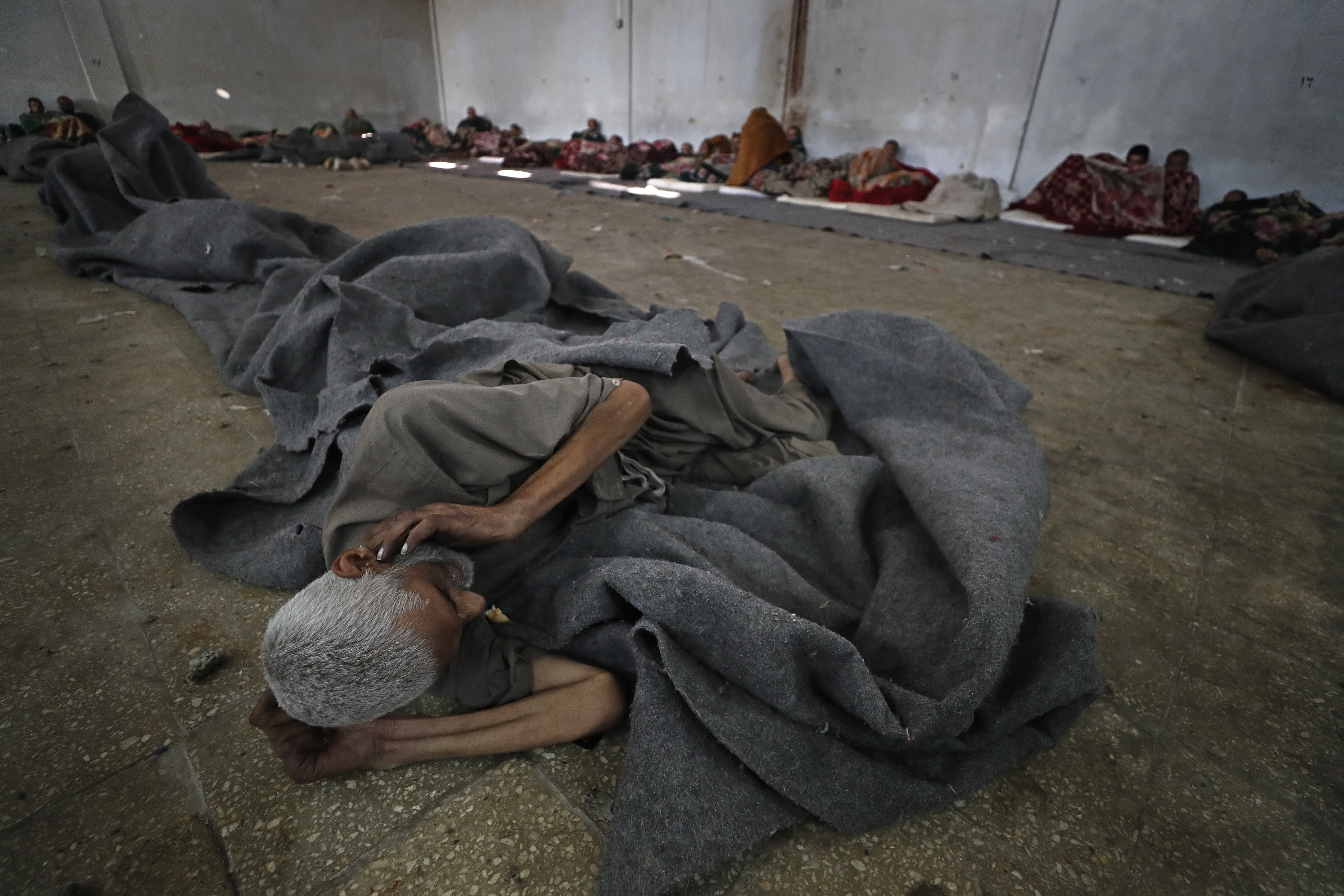 Homeless Afghans addicted to drugs in Kabul, Afghanistan