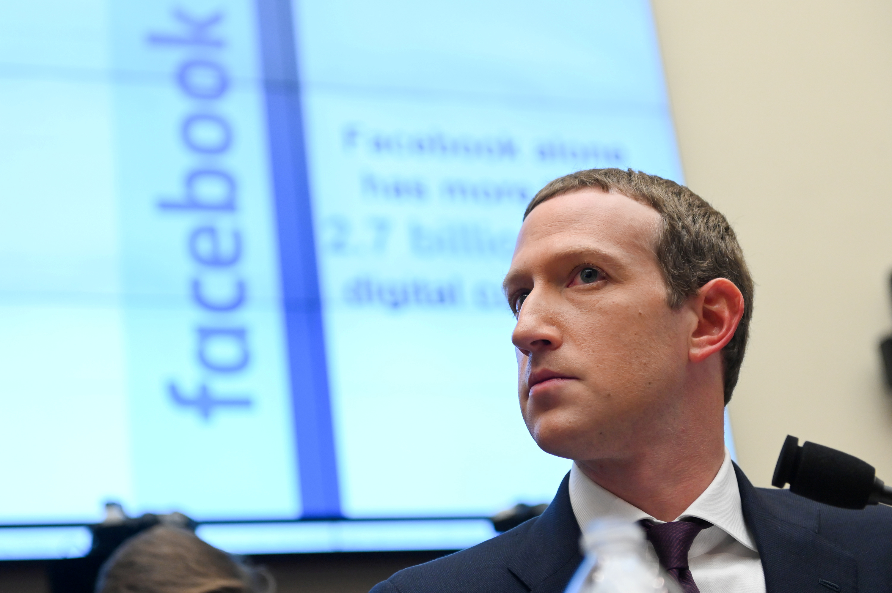 Mark Zuckerberg side profile.