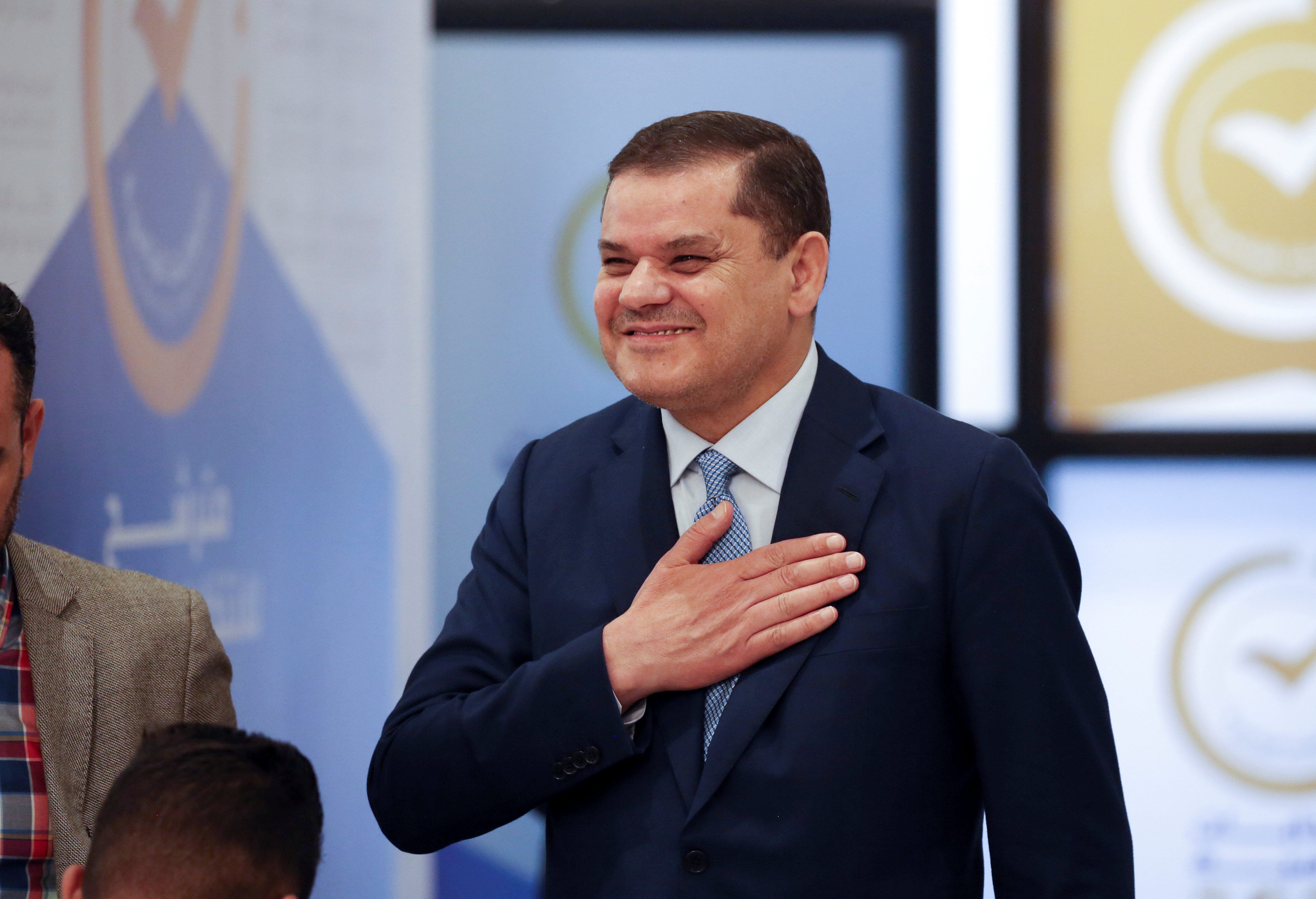 Libyan interim prime minister Abdul Hamid Dbeibah.