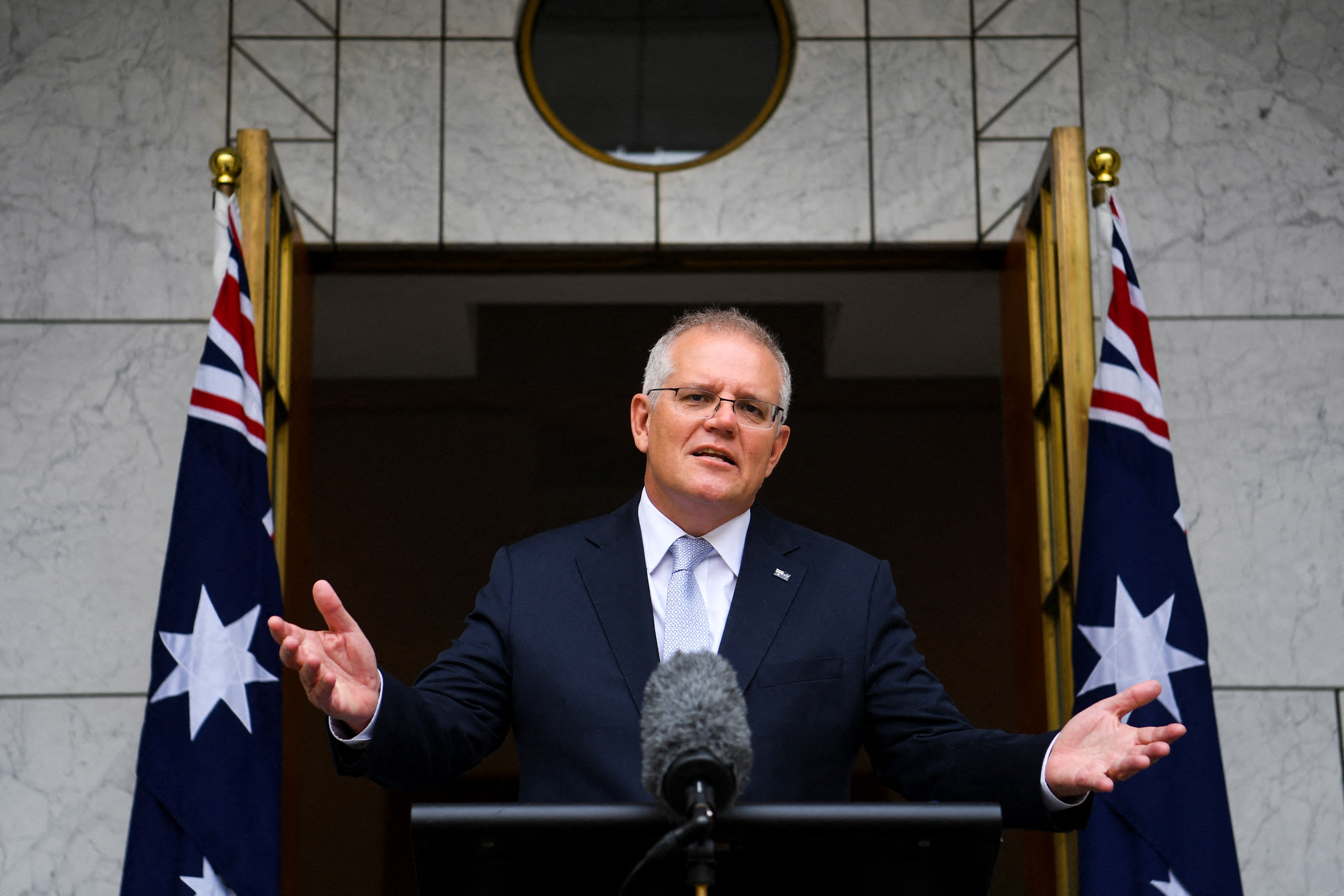 Australian Prime Minister Scott Morrison