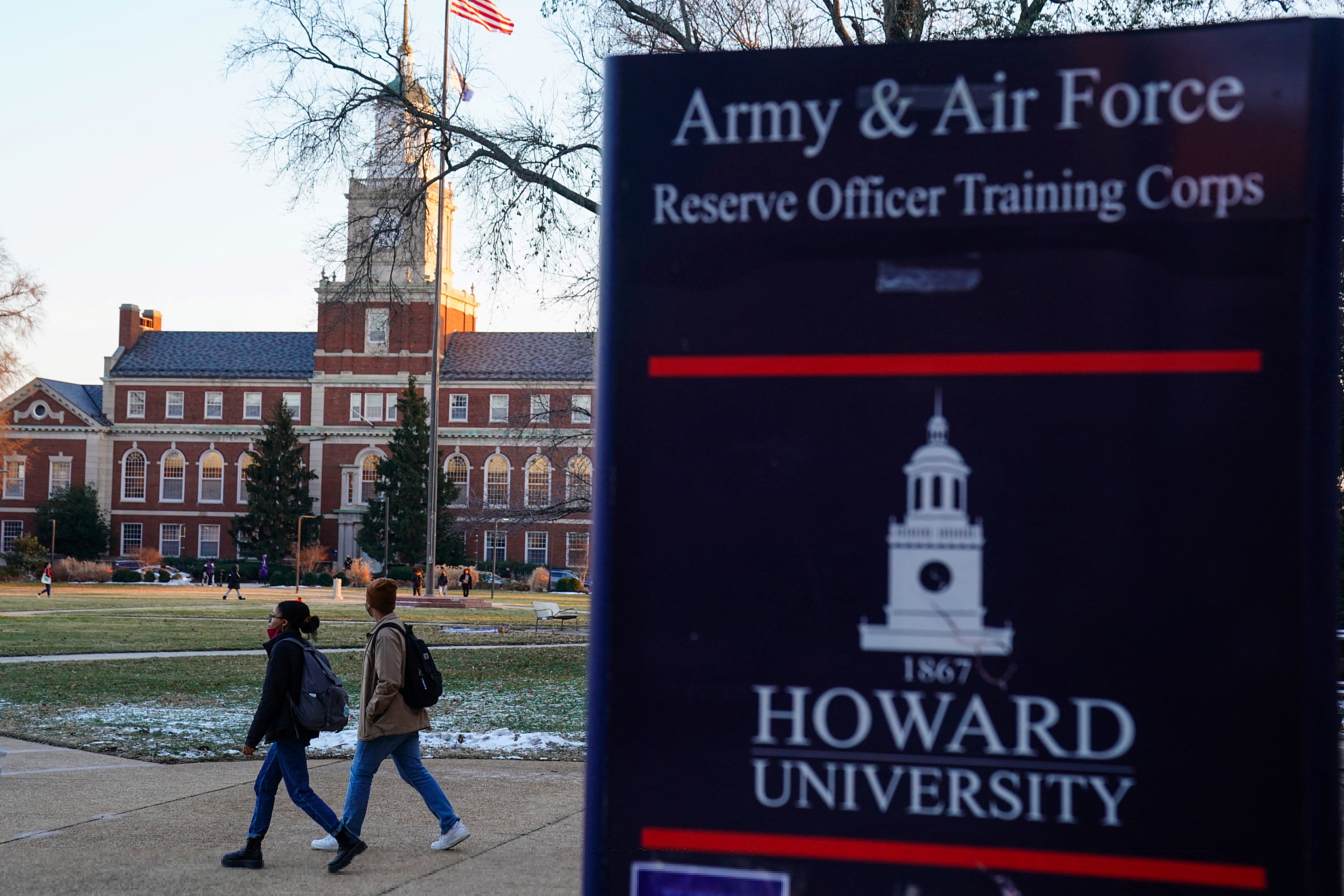 Exterior of Howard University