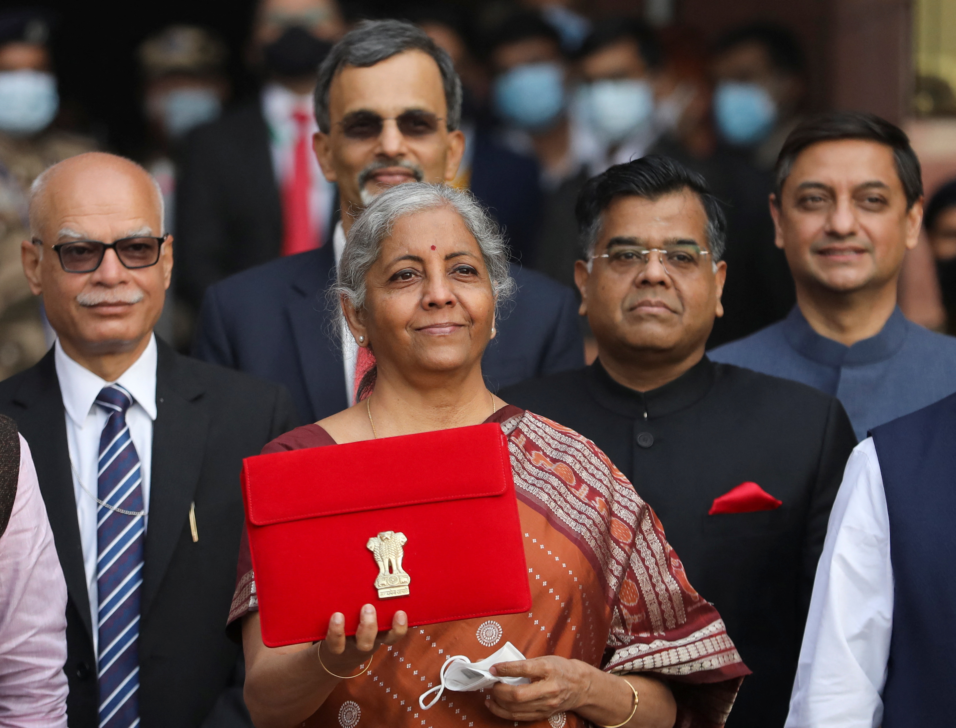 India's Finance Minister Nirmala Sitharaman