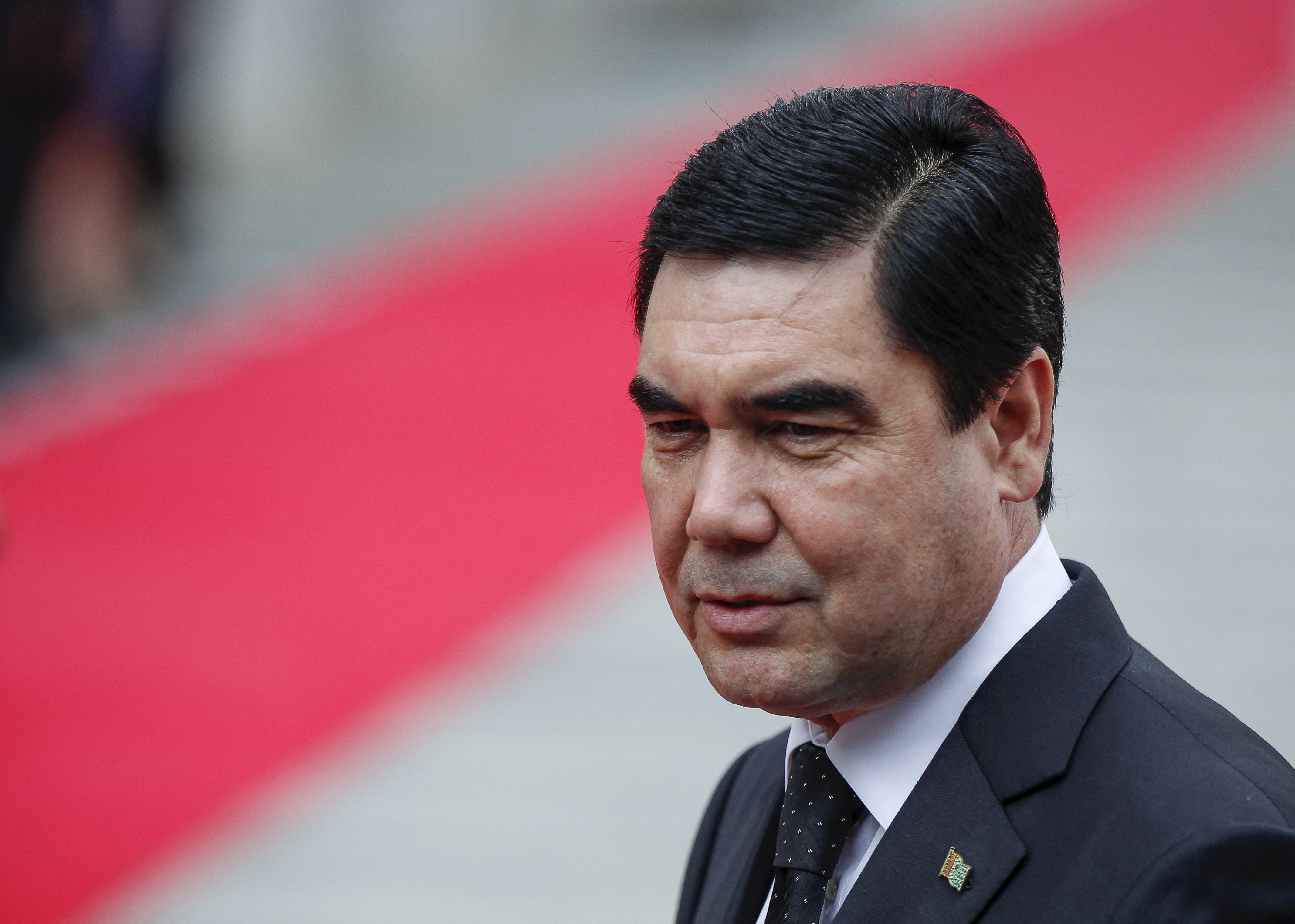 Turkmenistan's President Kurbanguly Berdymukhamedov