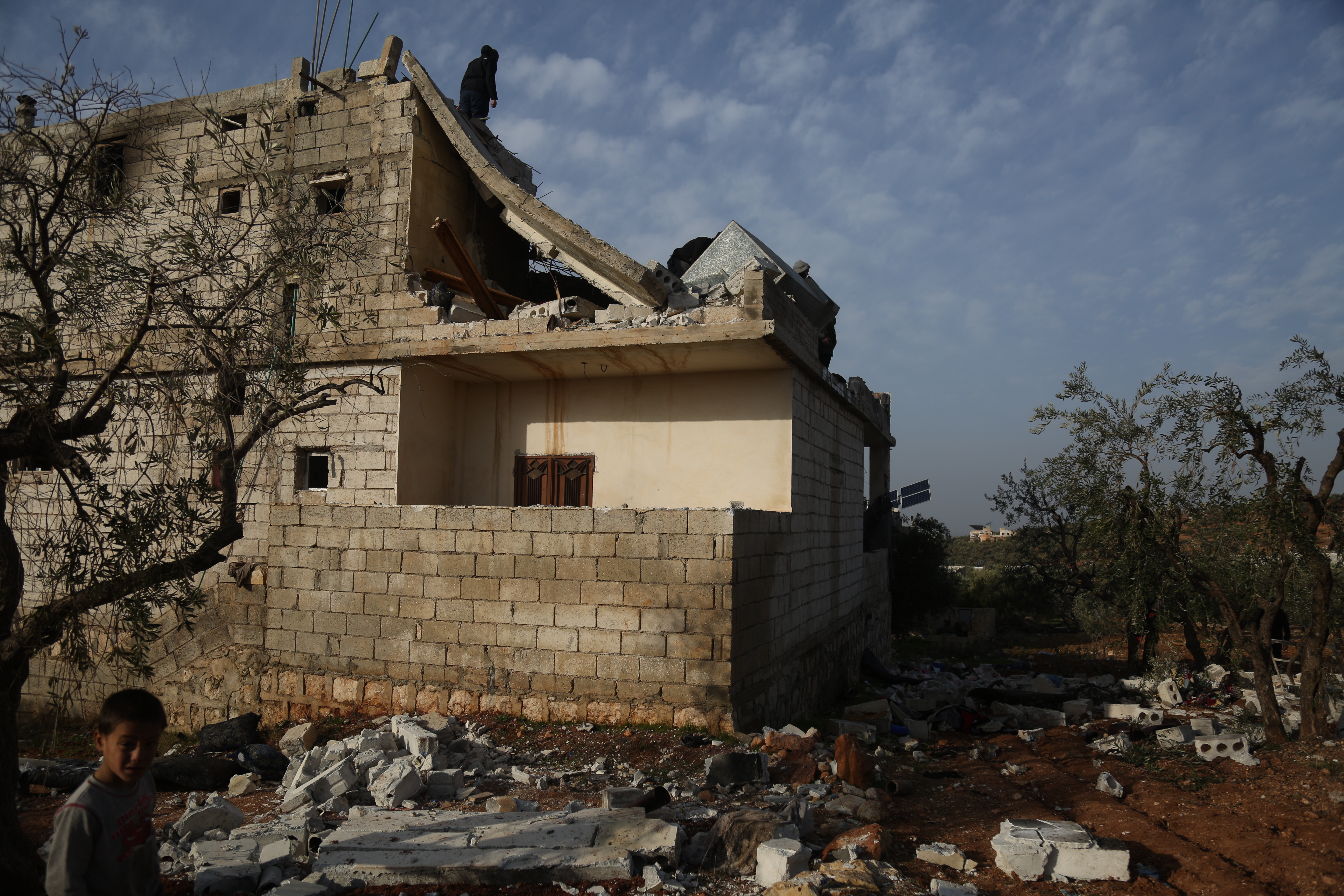 Coalition raid in Idlib, Syria