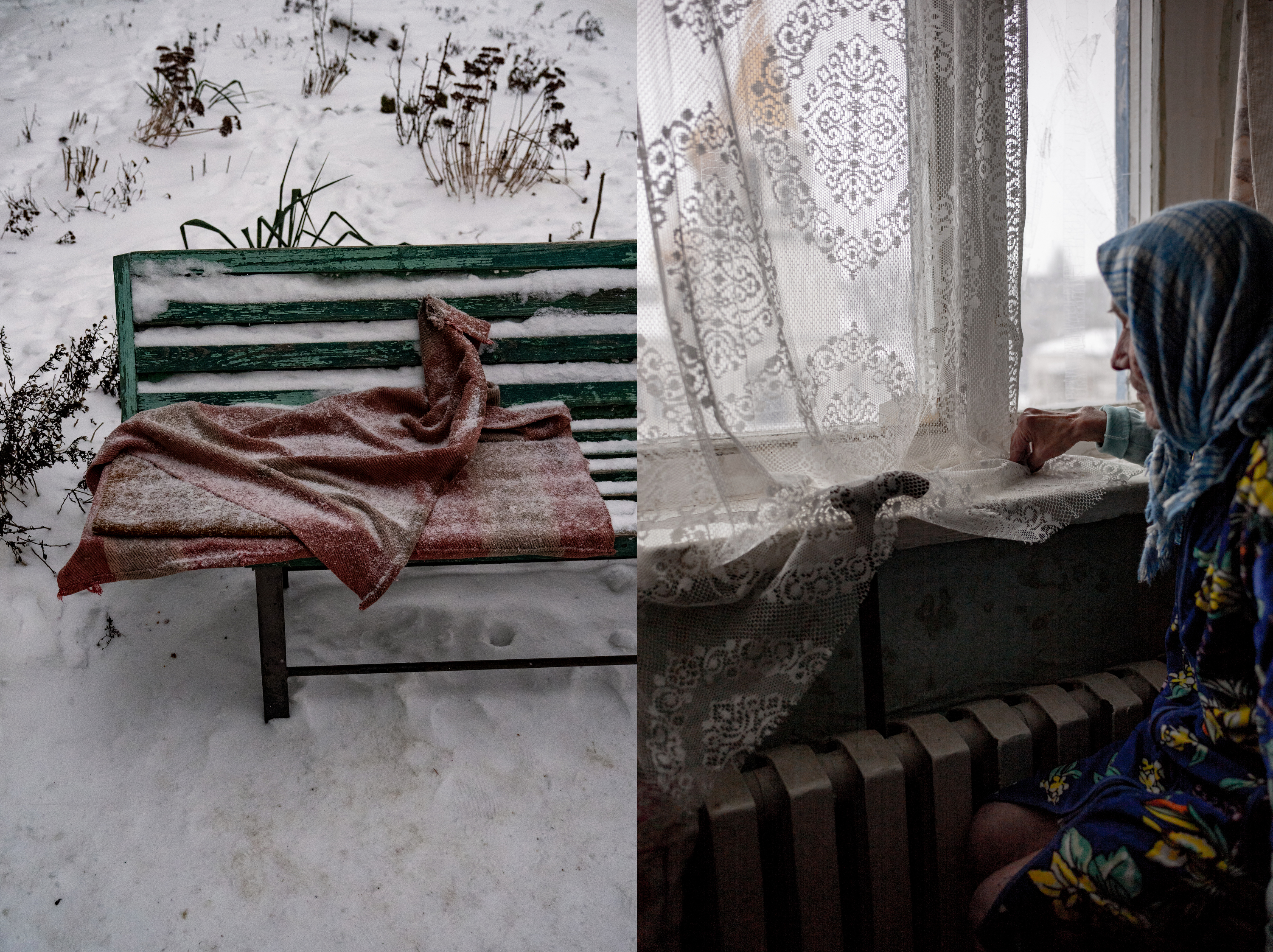 Ukraine front line: A World War II survivor