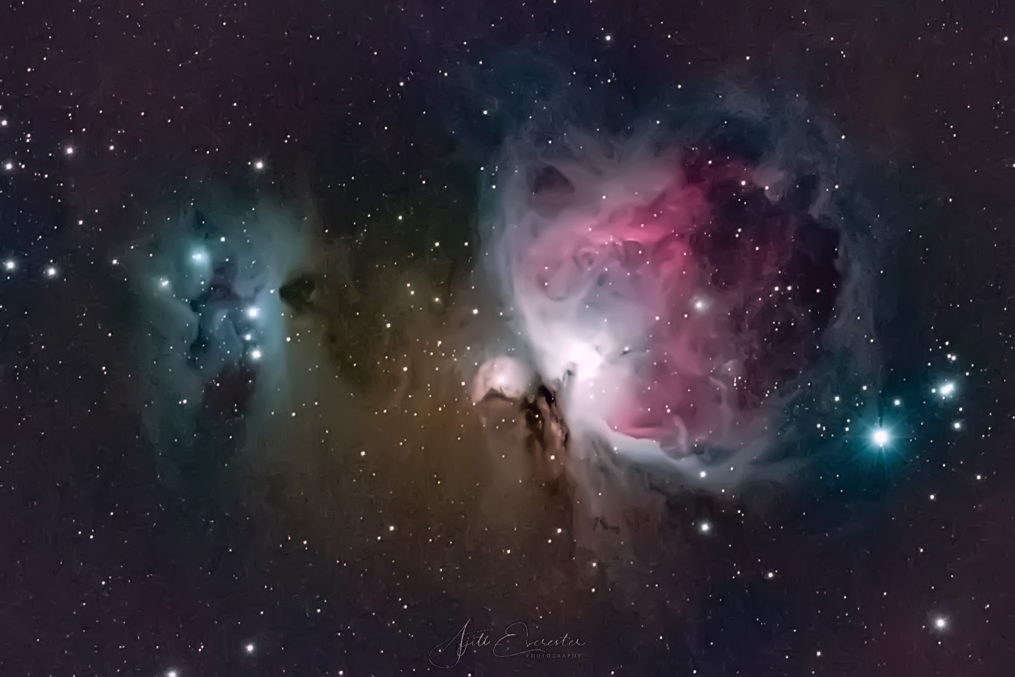 Photo of Orion nebula