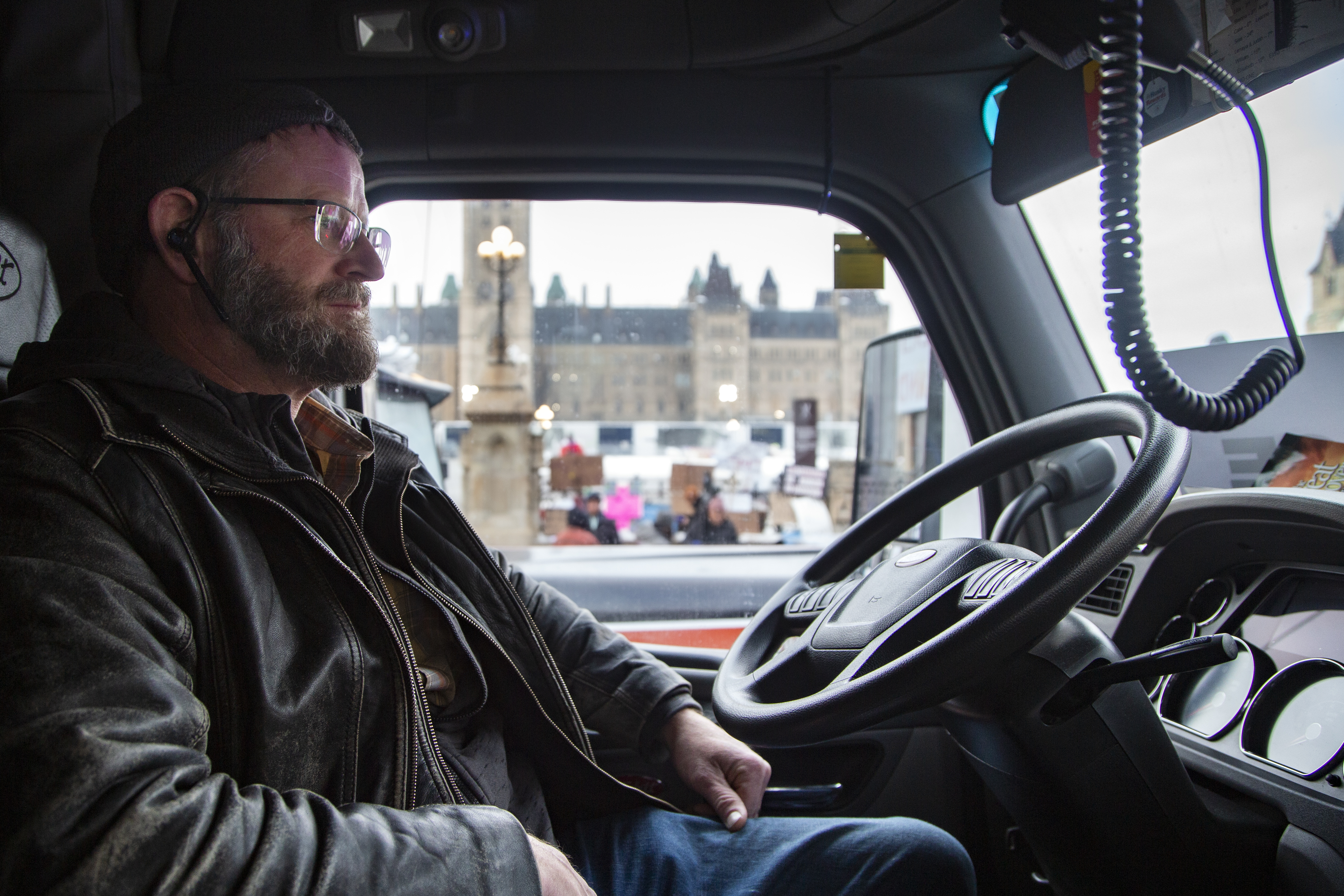 Ottawa Canada, Trucker Protest