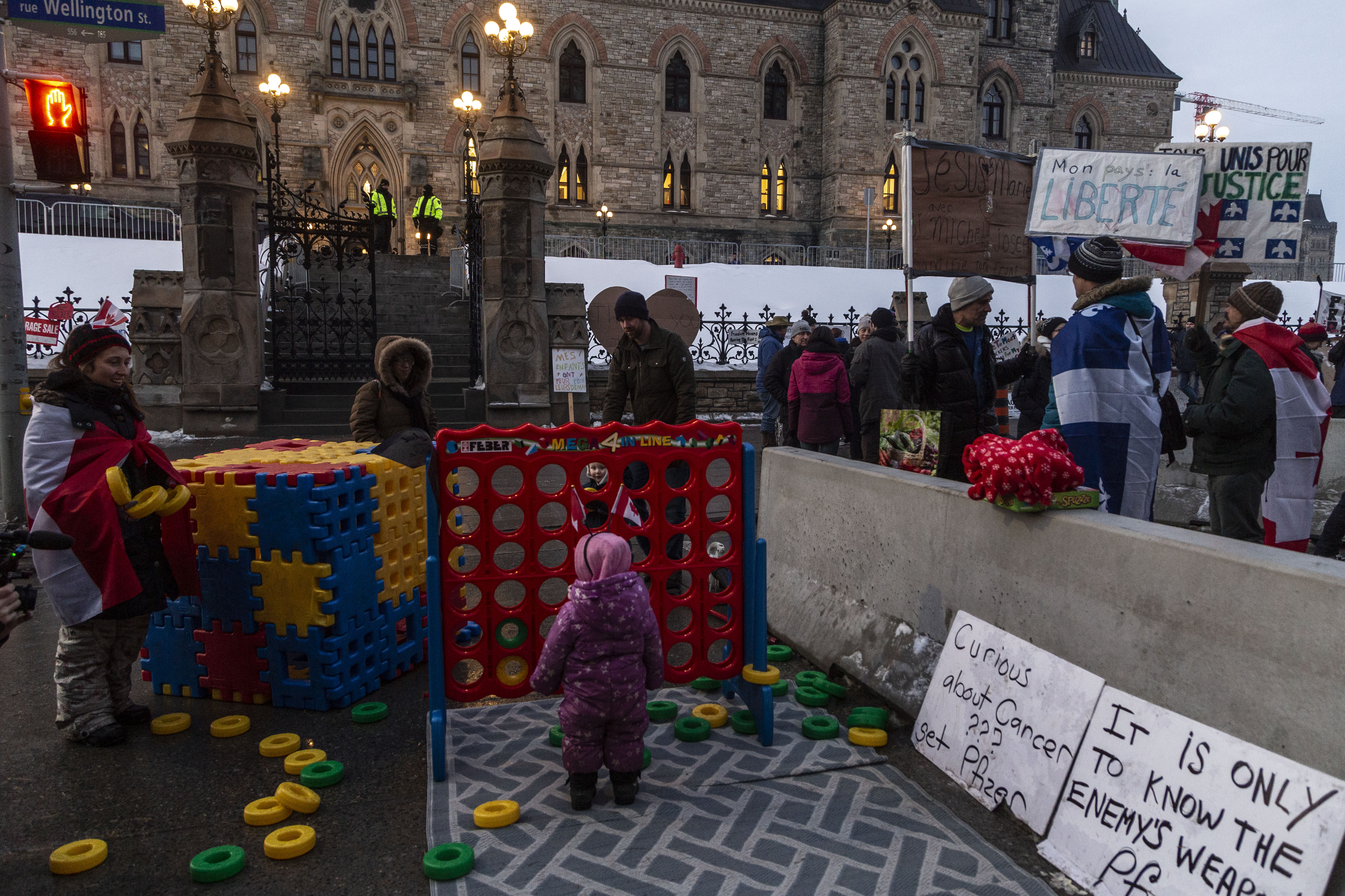 Ottawa Canada, Trucker Protest