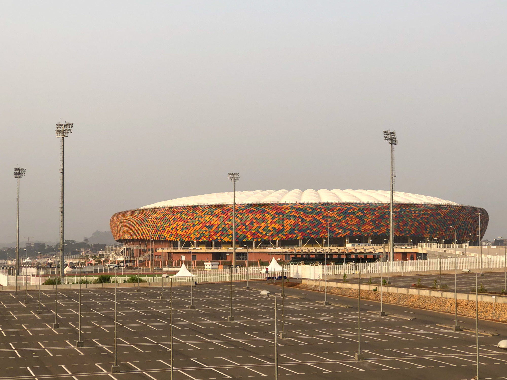 the stadium for the final