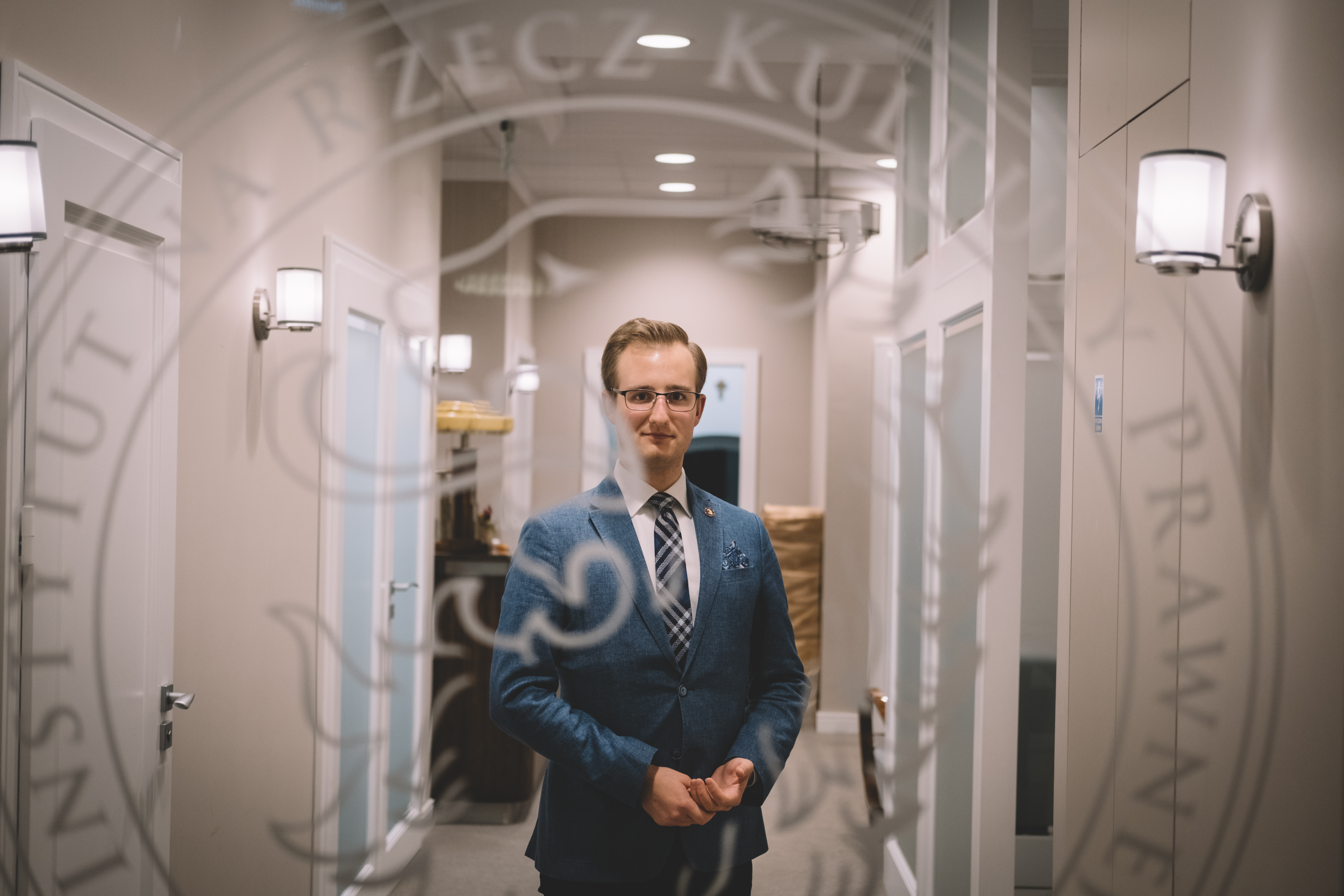 Nikodem Bernaciak, 27, analyst for the legal analysis centre Ordo Iuris. Ordo Iuris is a very conservative organisation with connections in the Polish political and legal environment. This institution lobbied the government heavily to pass the anti-abortion law