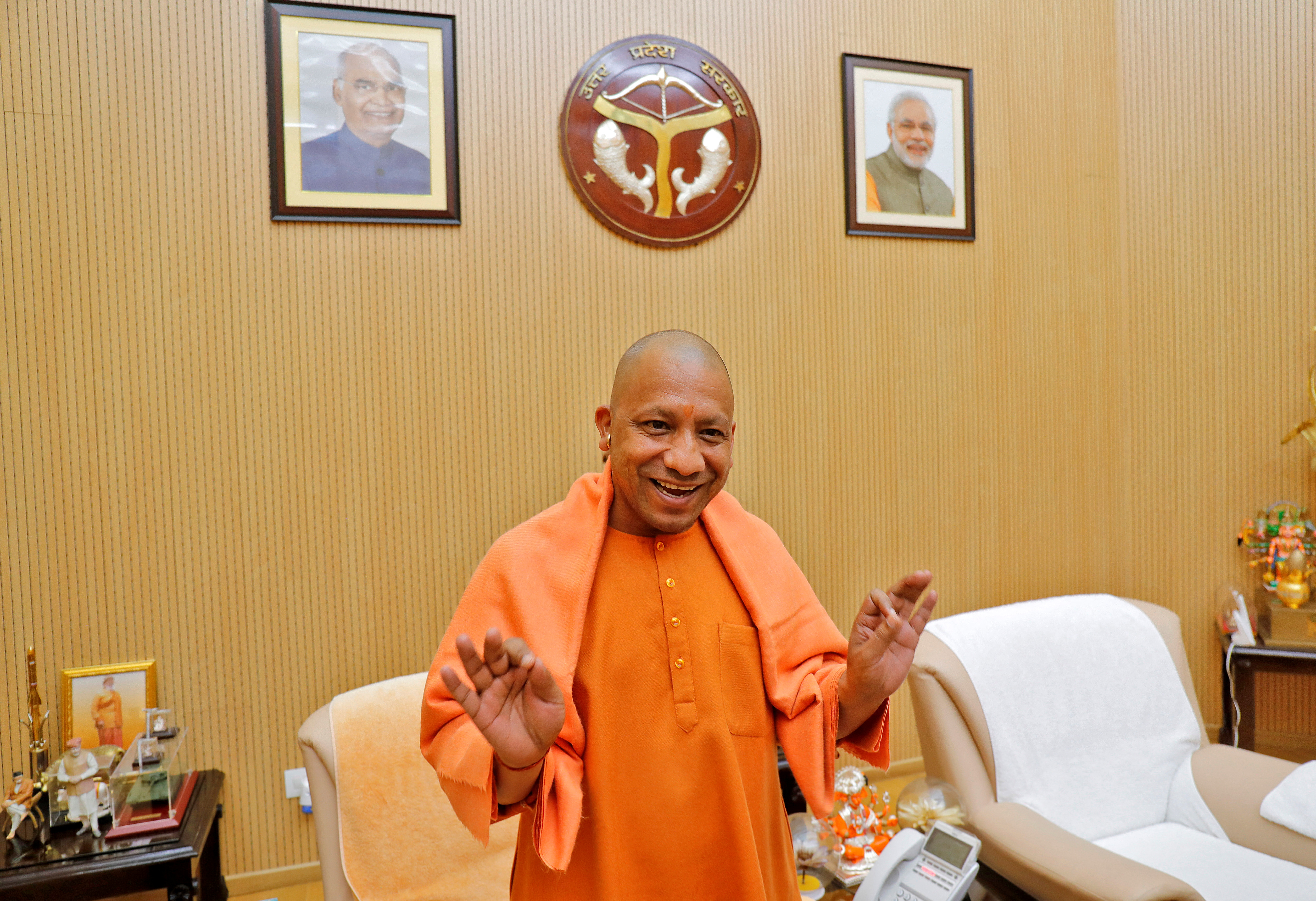 Yogi Adityanath, Chief Minister of Uttar Pradesh
