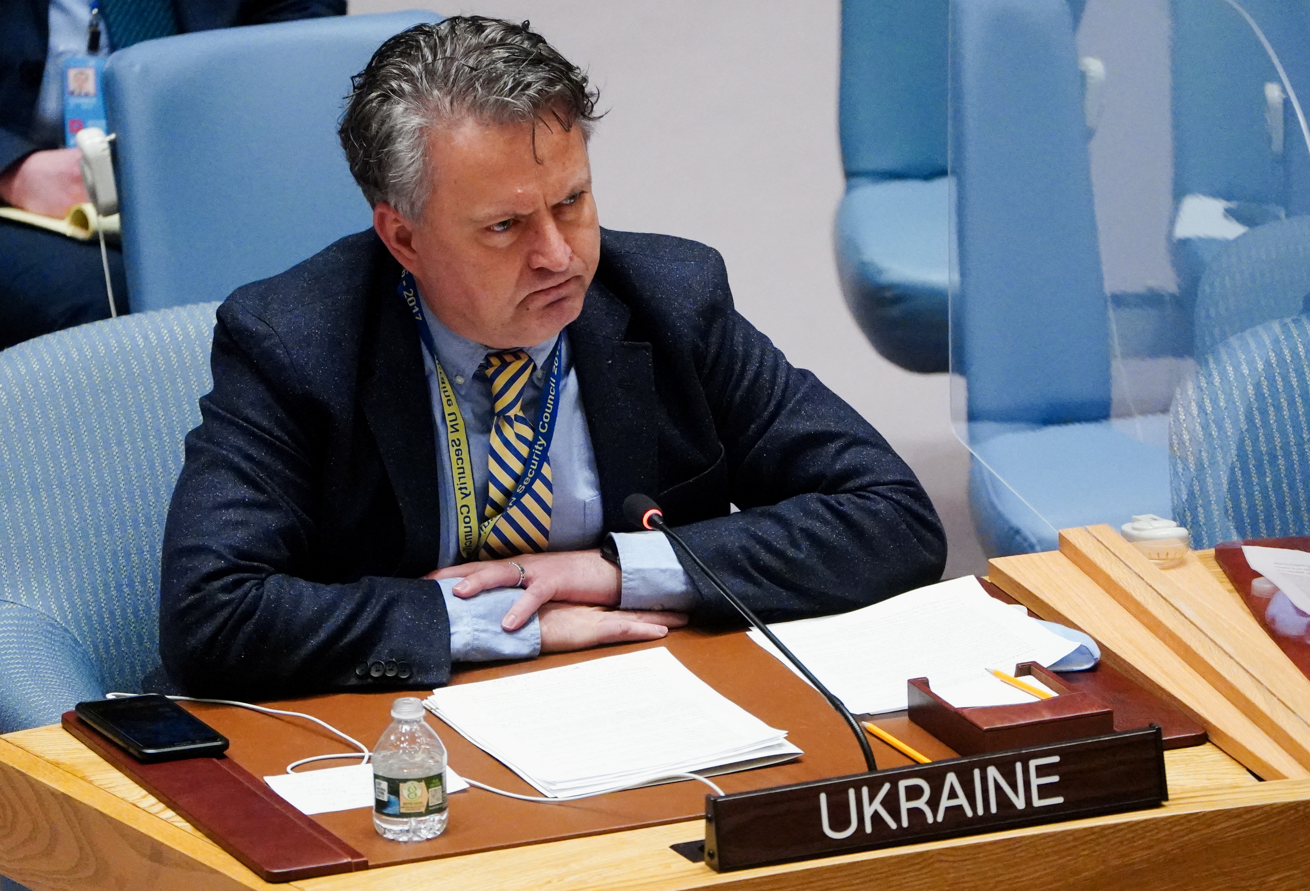 Sergiy Kyslytsya at UN Security Council