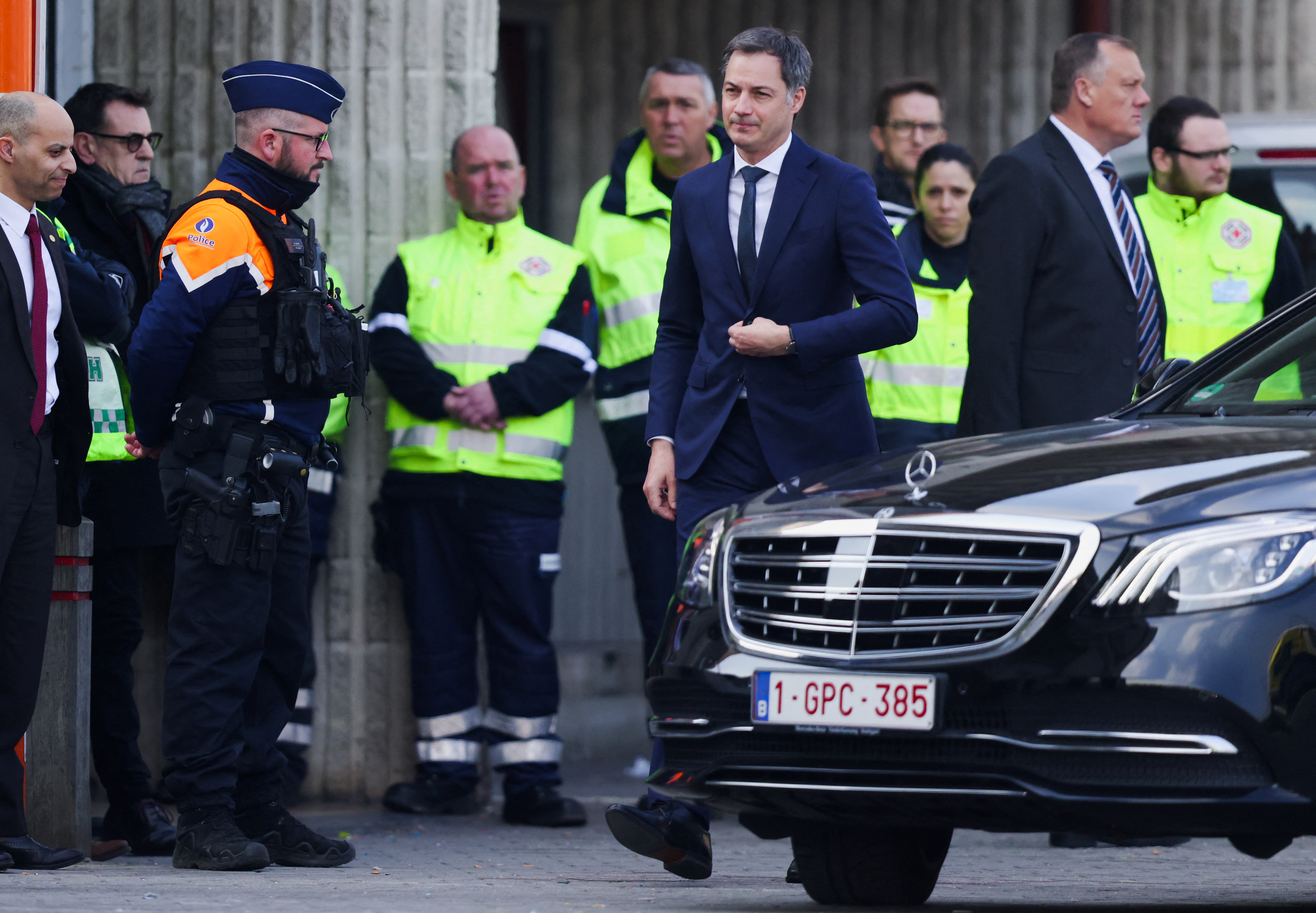 Belgium's Prime Minister Alexander De Croo