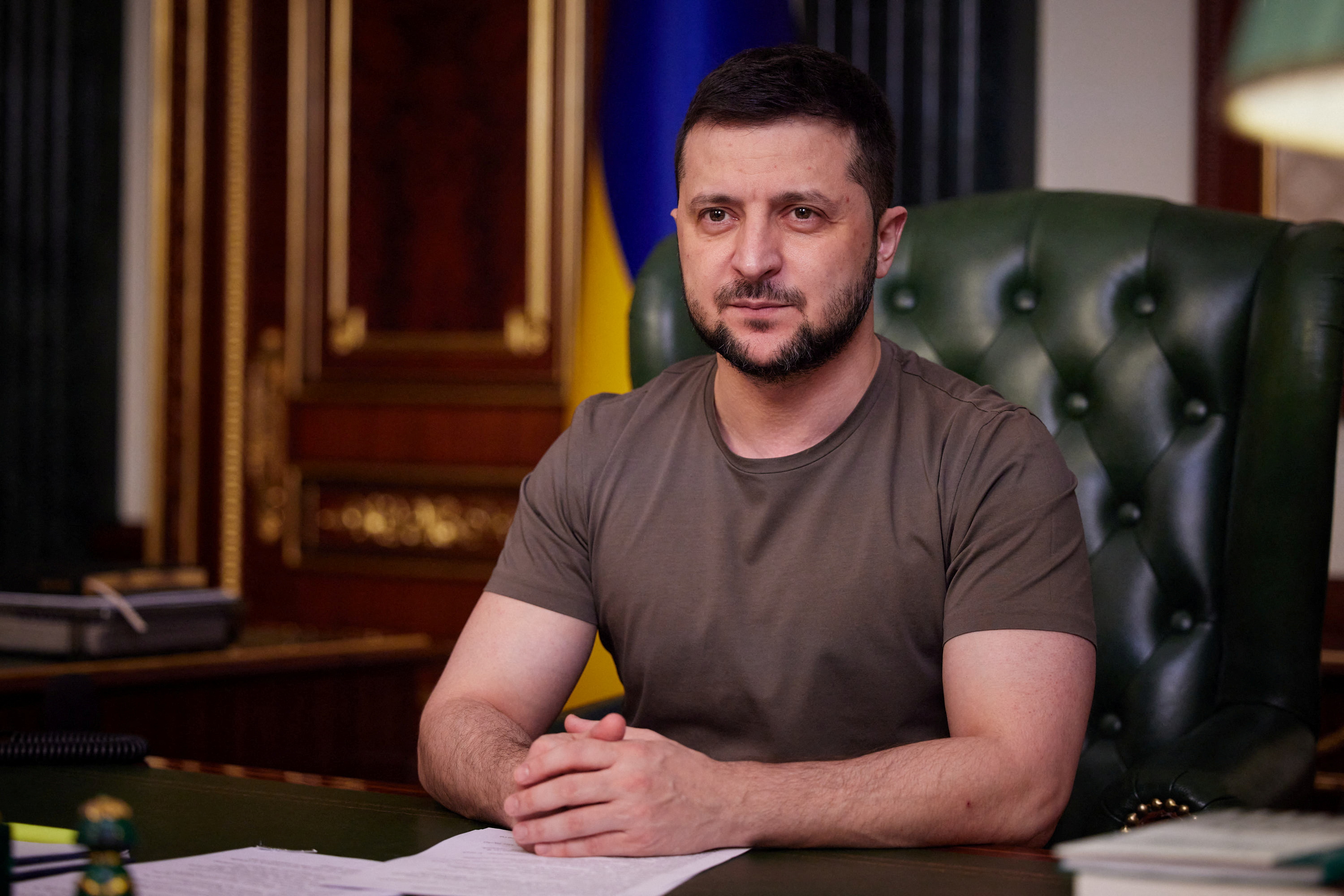 Ukraine's President Volodymyr Zelenskyy