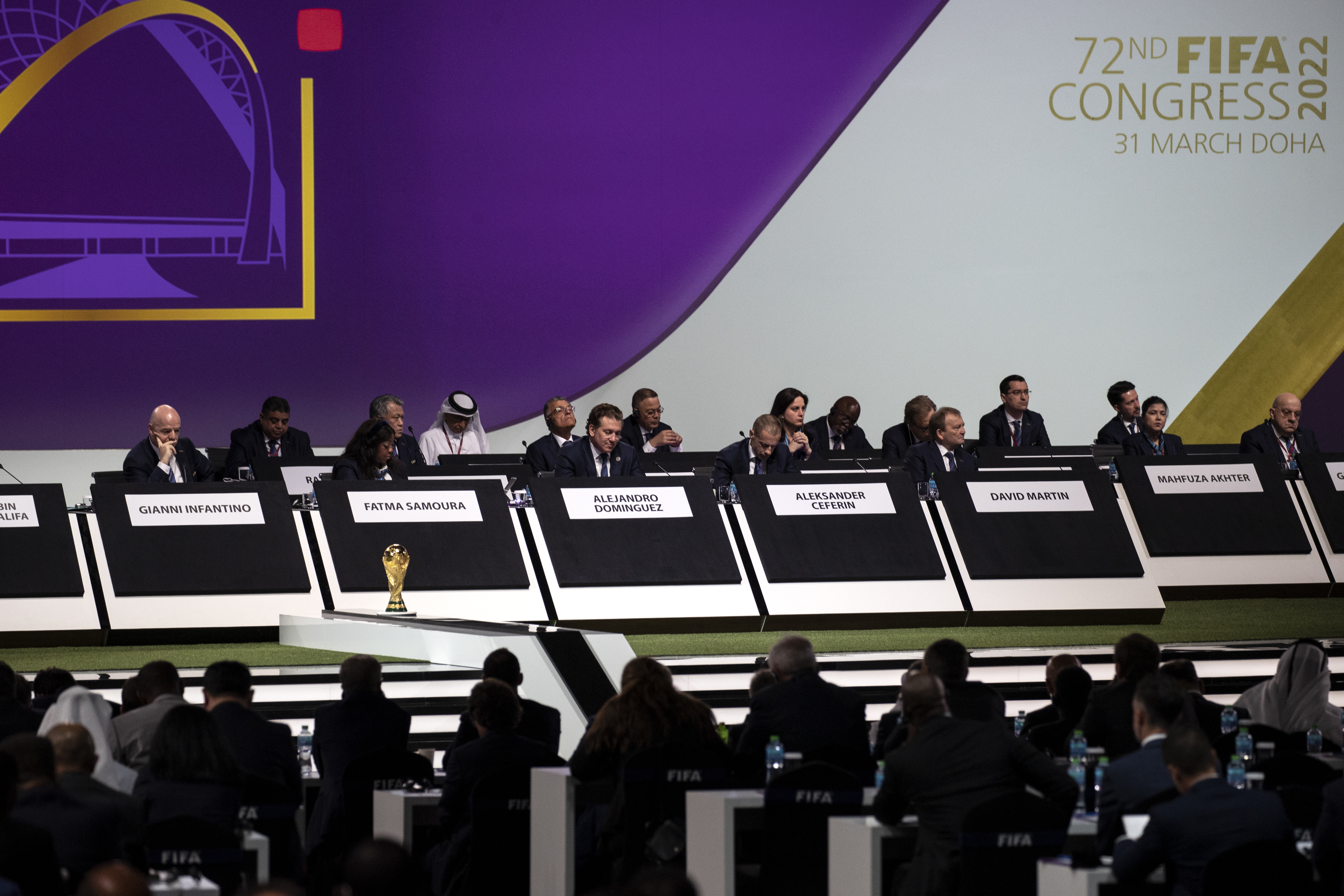 72nd Fifa Congress 2022, Doha Qatar, 31 March 2022 [Showkat Shafi/Al Jazeera]