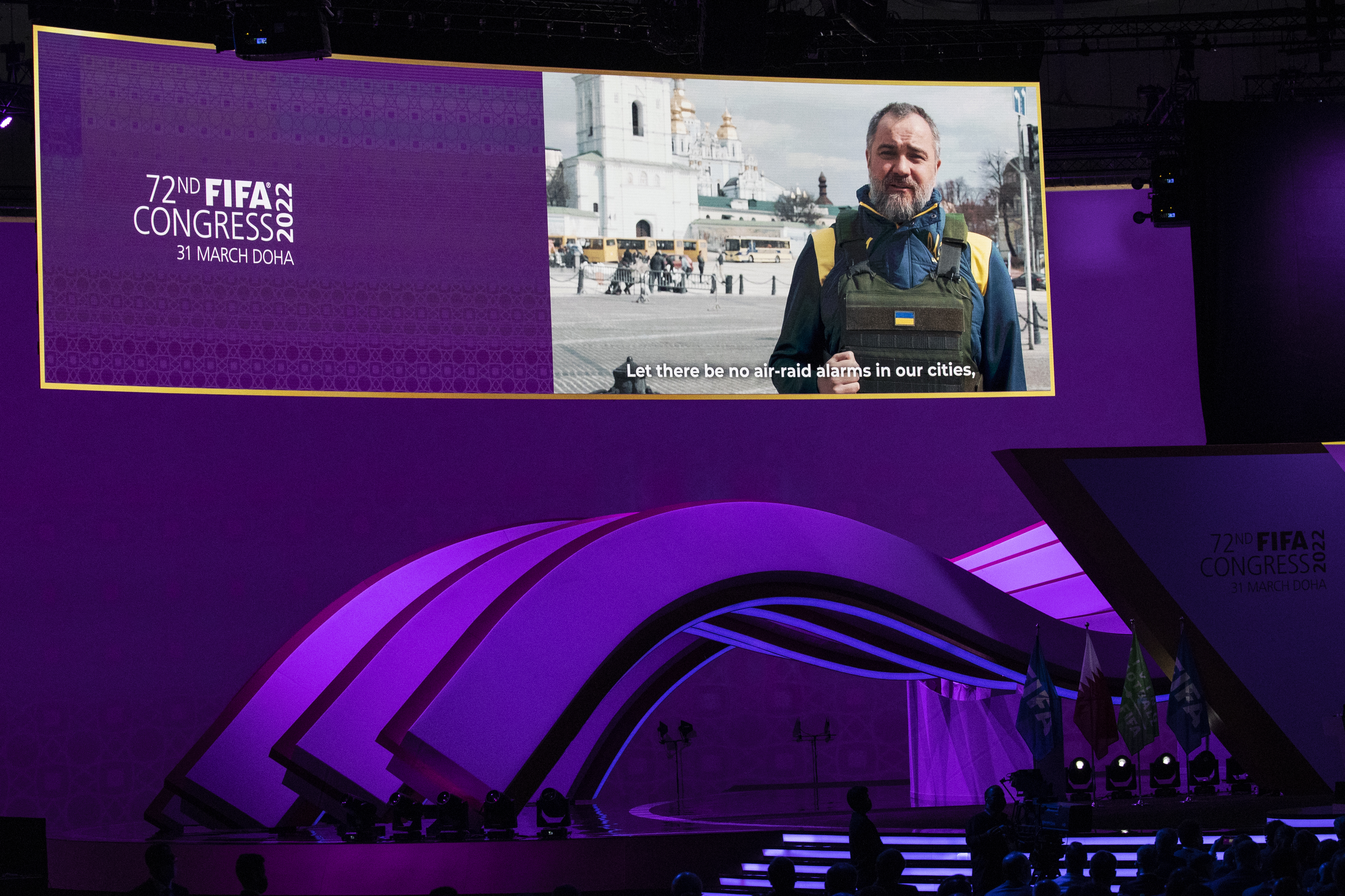 72nd Fifa Congress 2022, Doha Qatar, 31 March 2022 [Showkat Shafi/Al Jazeera]