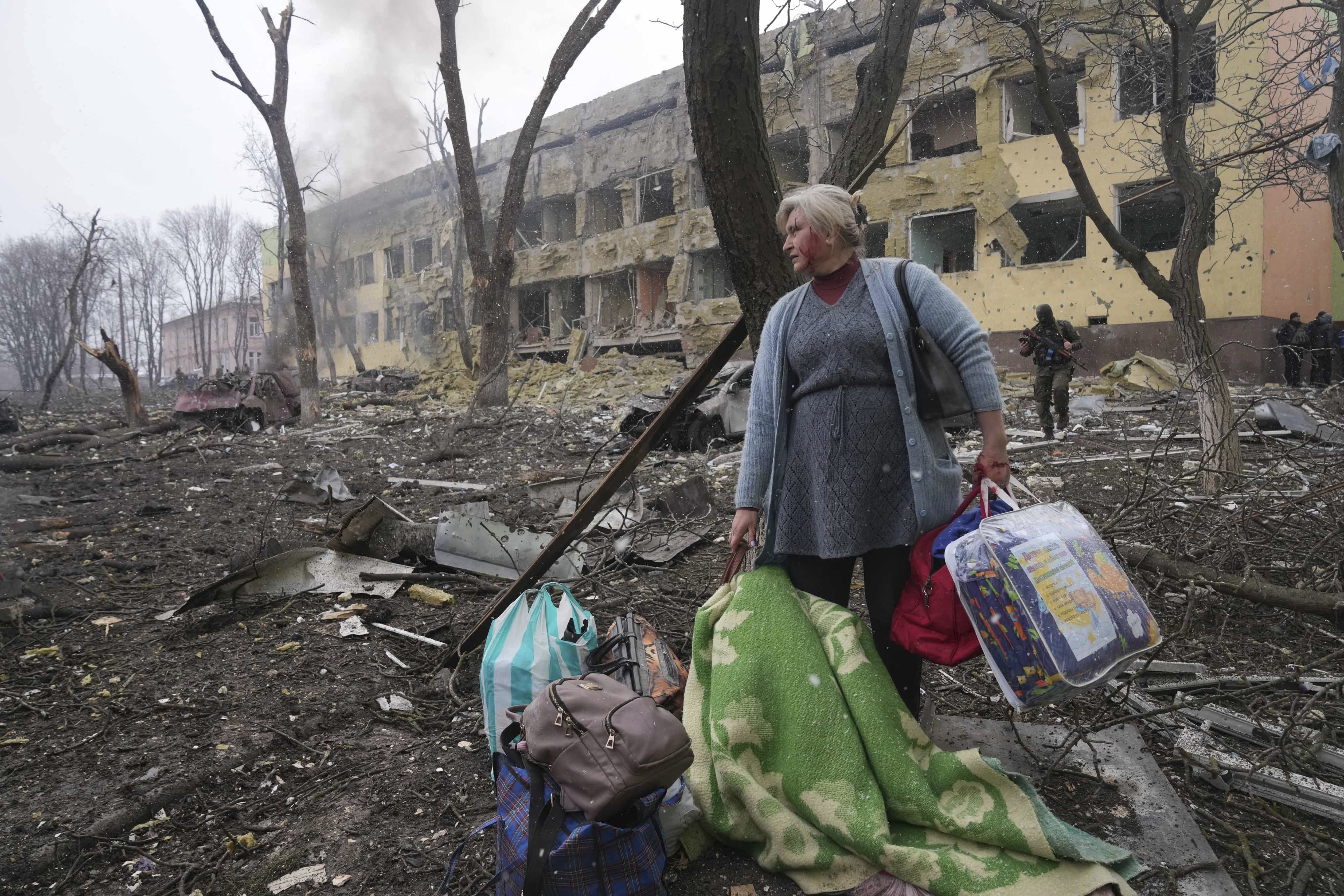 Russia has refuted Ukrainian assertions that the site in Mariupol was still functioning as a hospital, claiming it had been taken over by troops