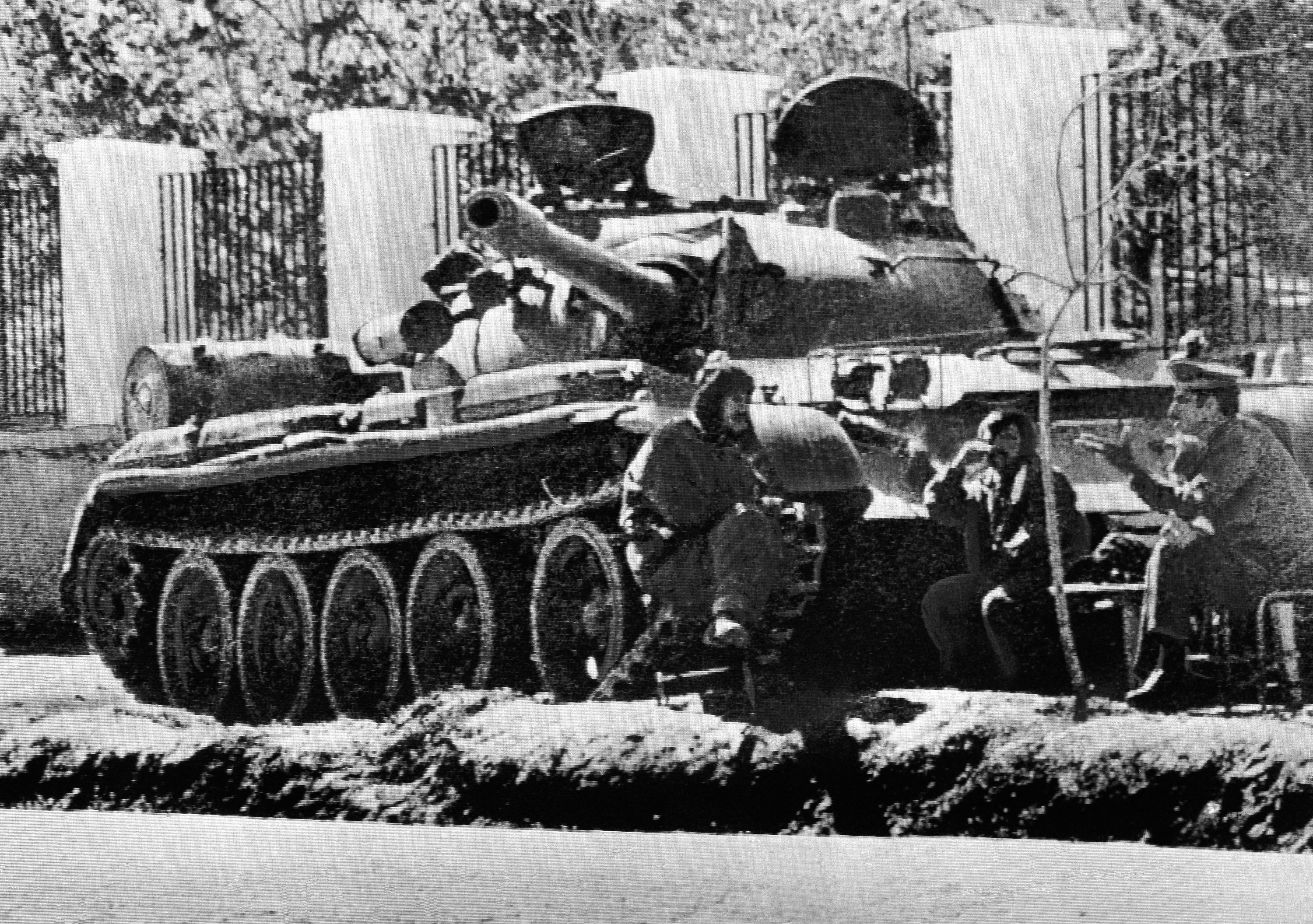 Afghanistan Soviet tank