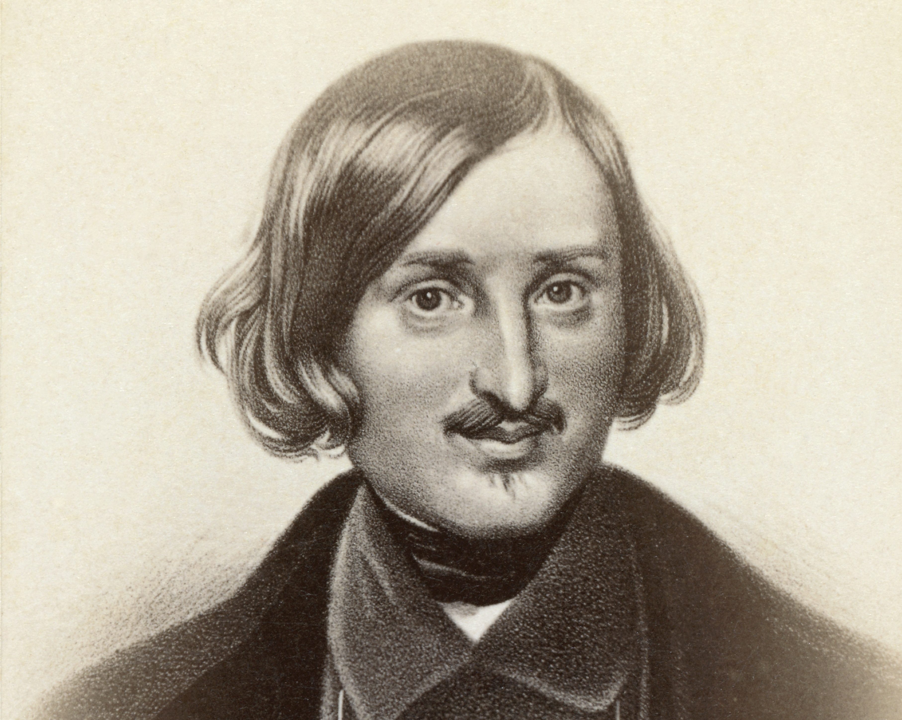 Gogol portrait from 19th century print