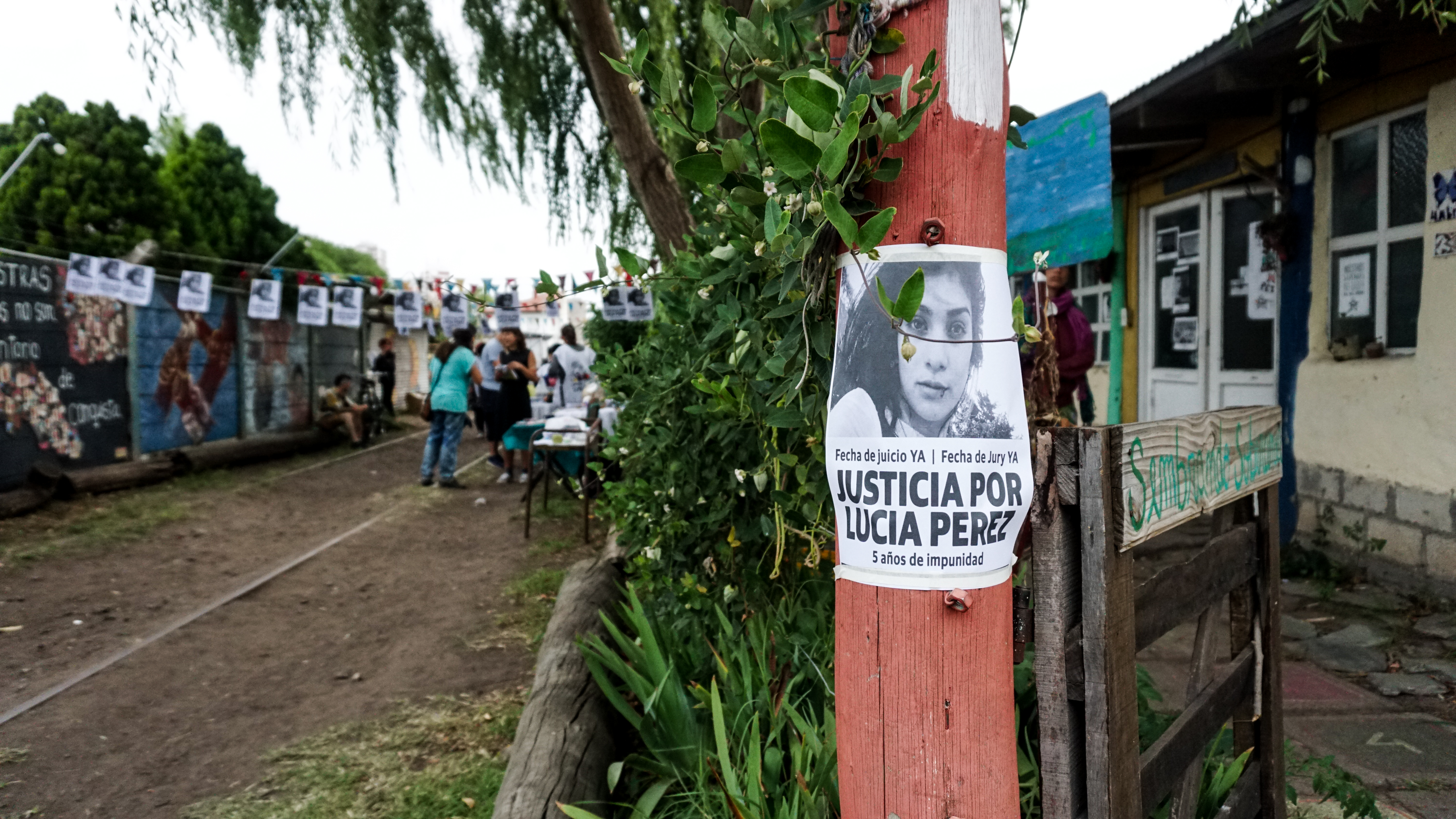 An event to mark Lucia Perez's birthday