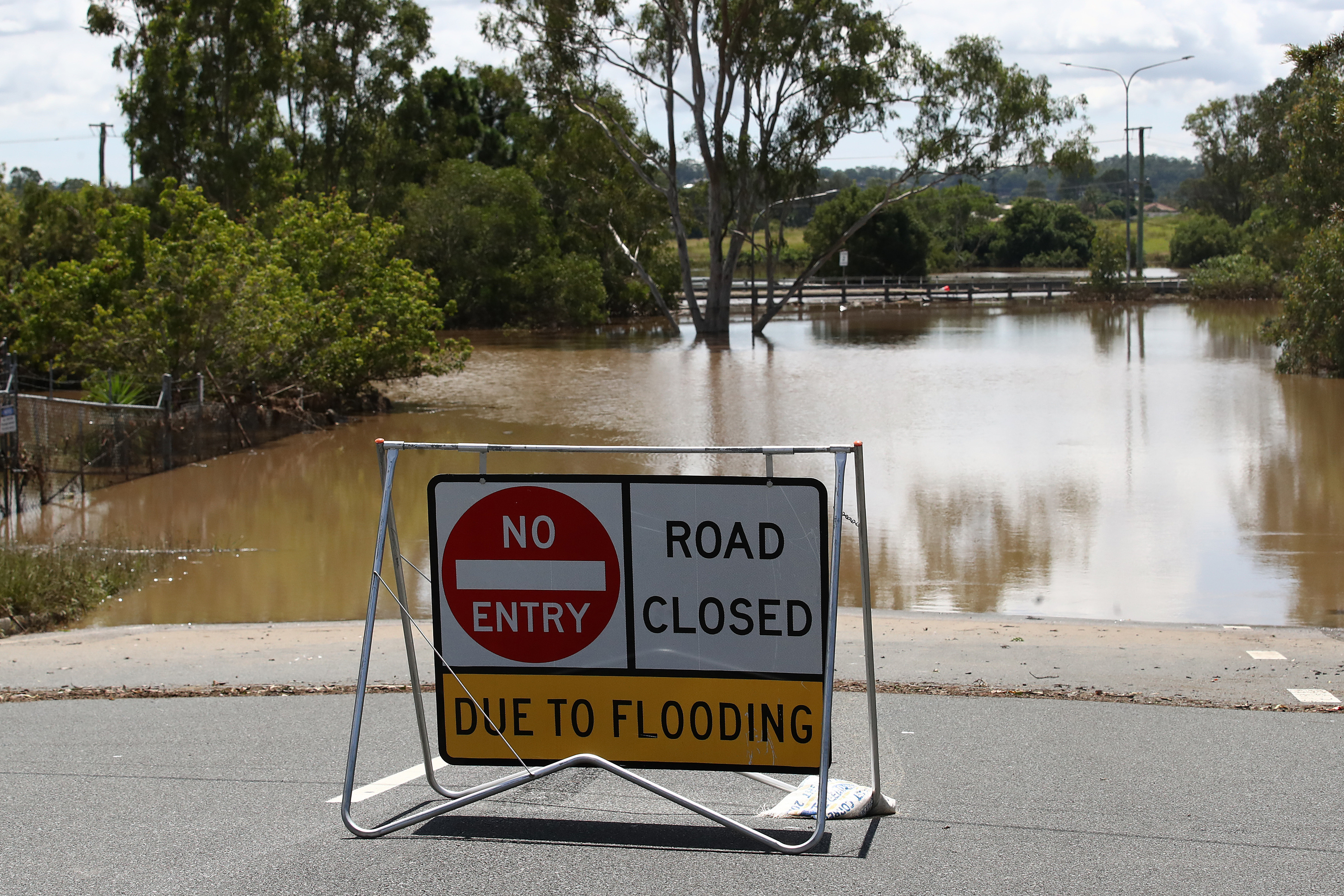 Flooding scenes in Logan