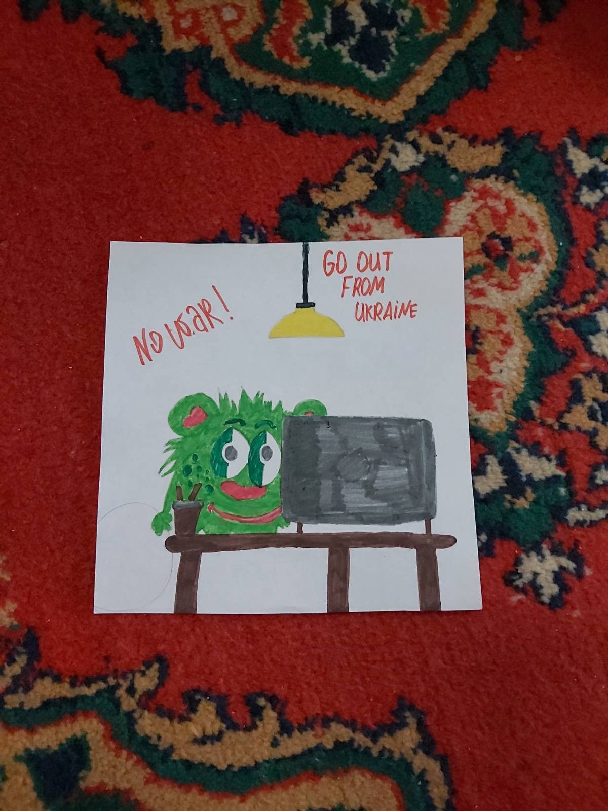 11-year-old Samira's drawing