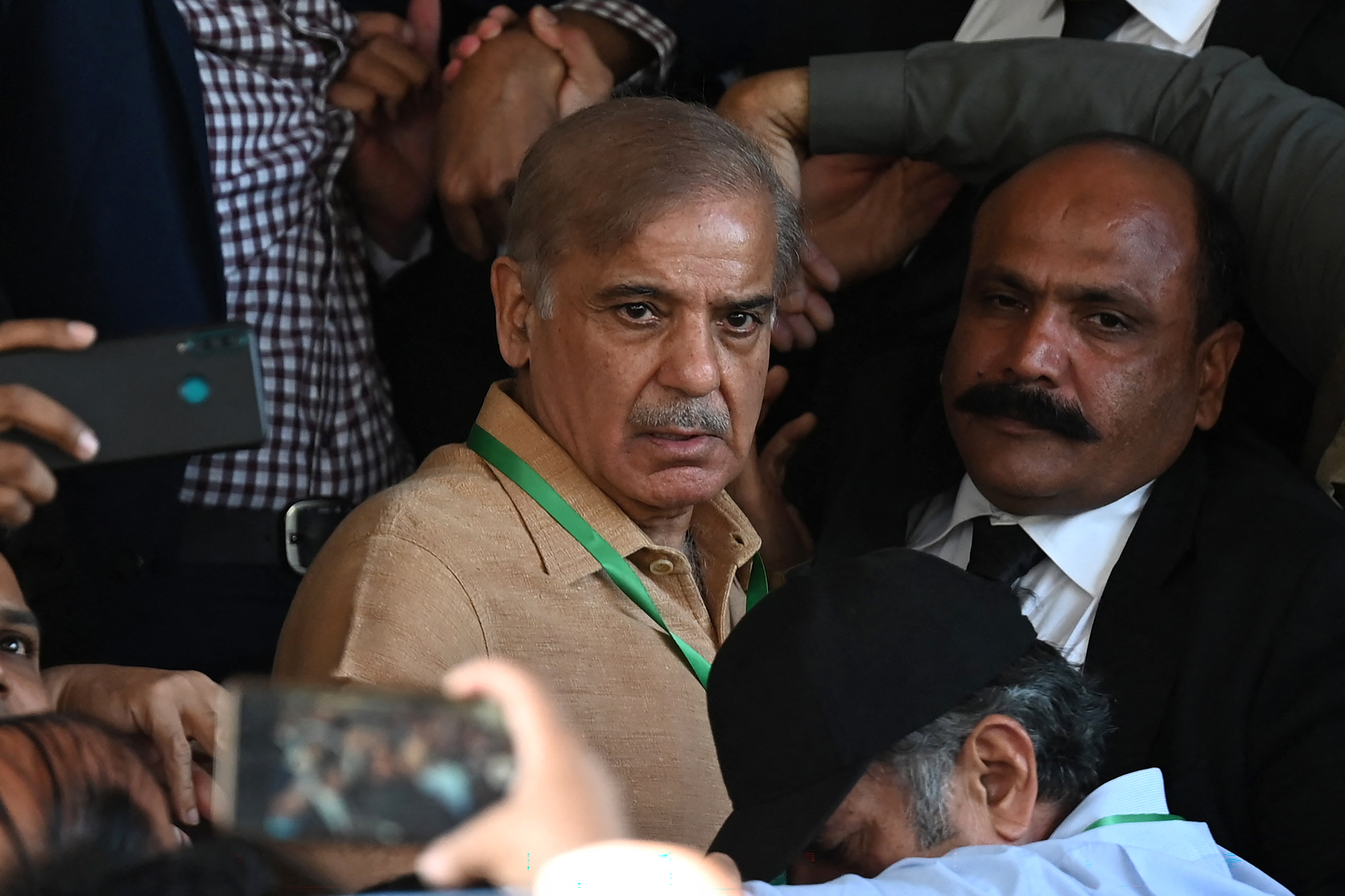 Pakistan's opposition leader Shehbaz Sharif.