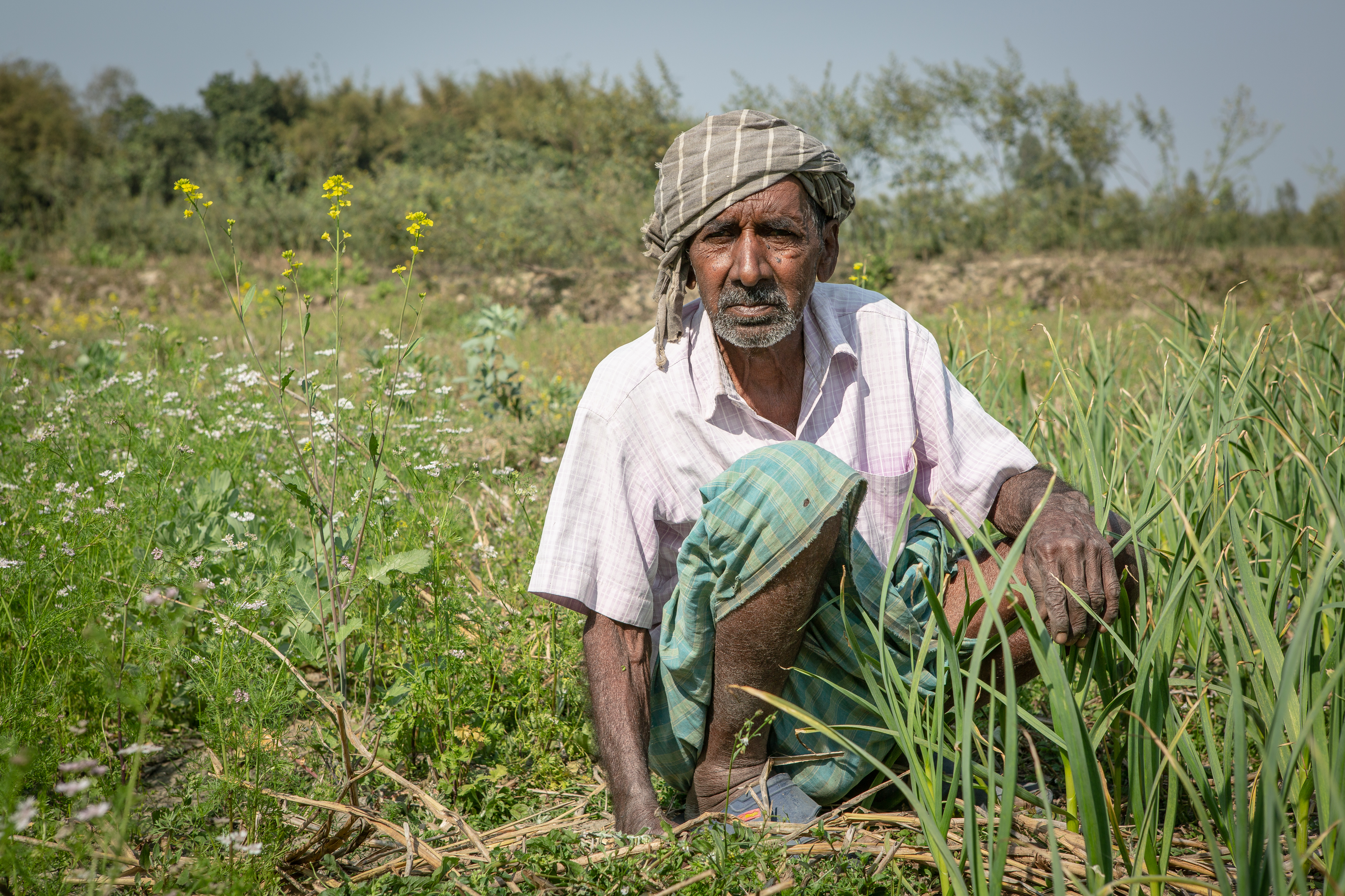 Nepali farmer