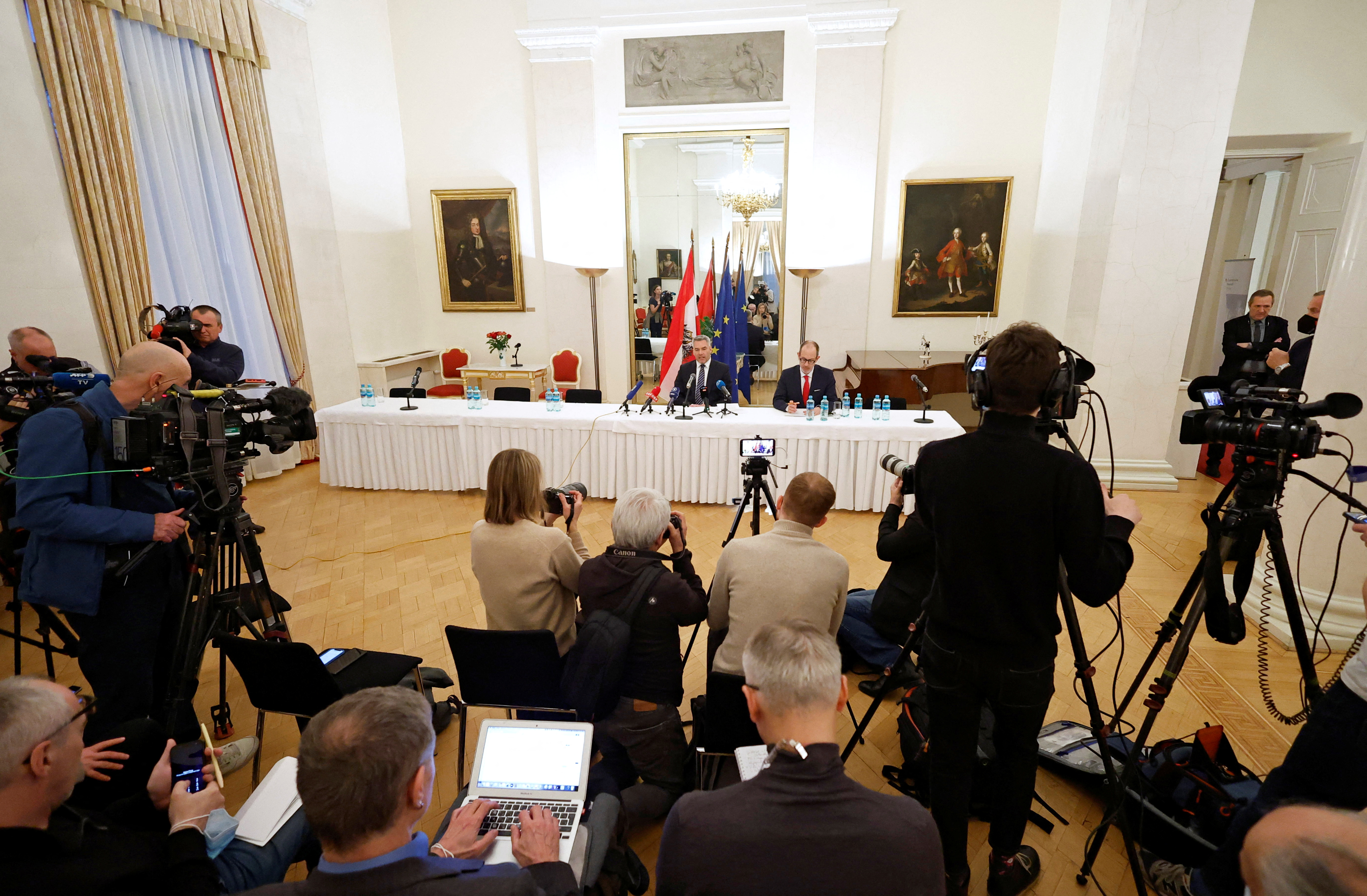 Austrian Chancellor Karl Nehammer