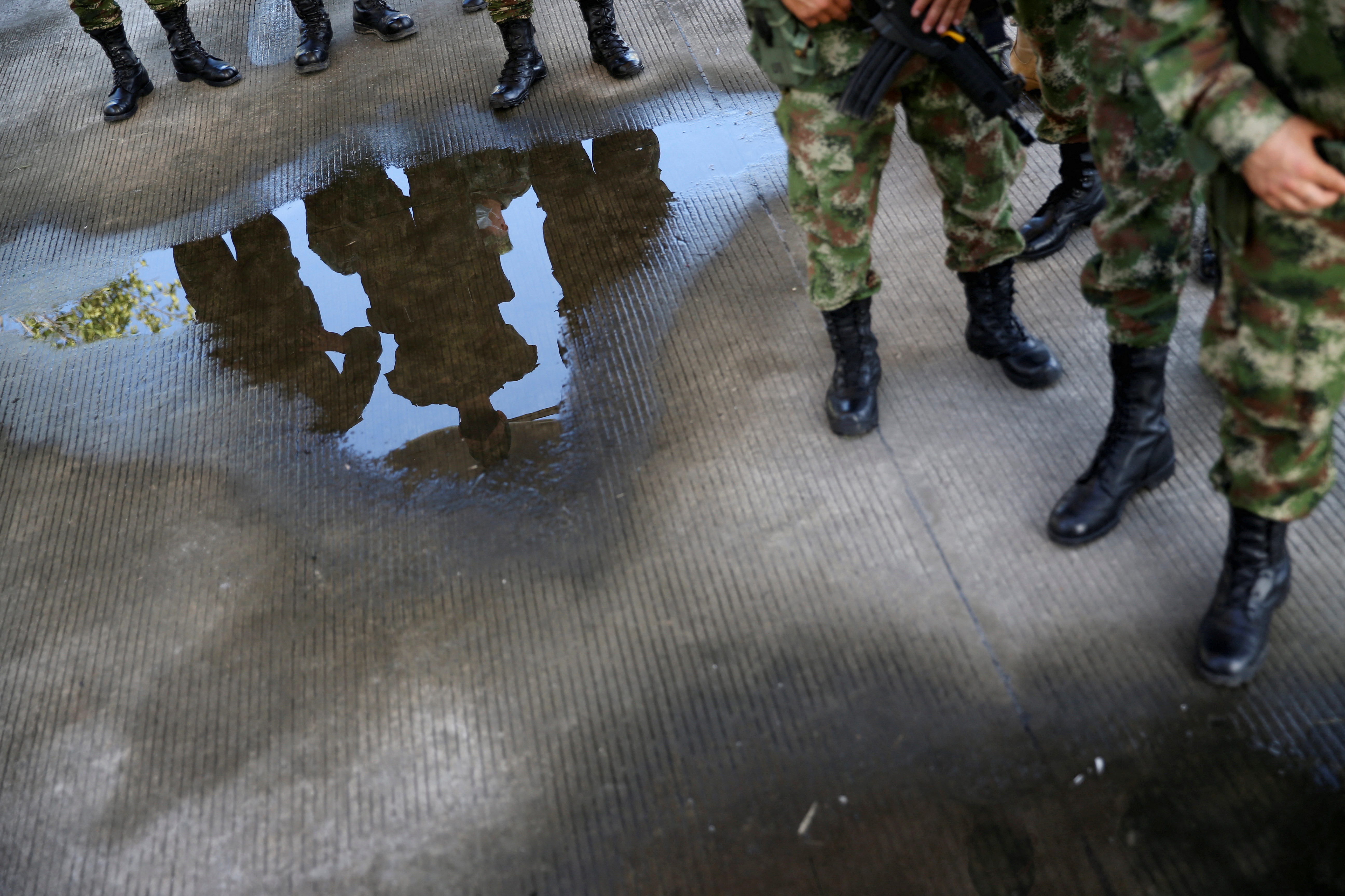 Colombian soldiers
